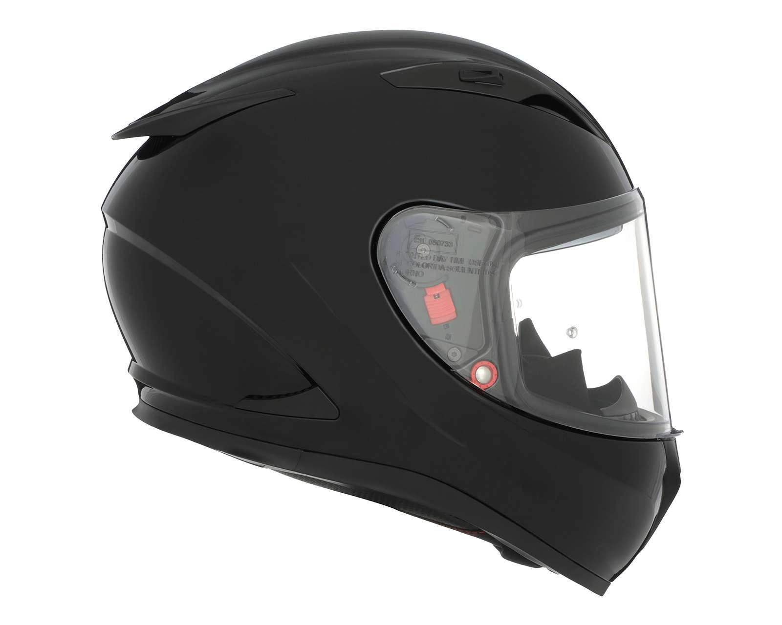 Foto 5 | Casco para Motociclista Shiro Mediano Negro