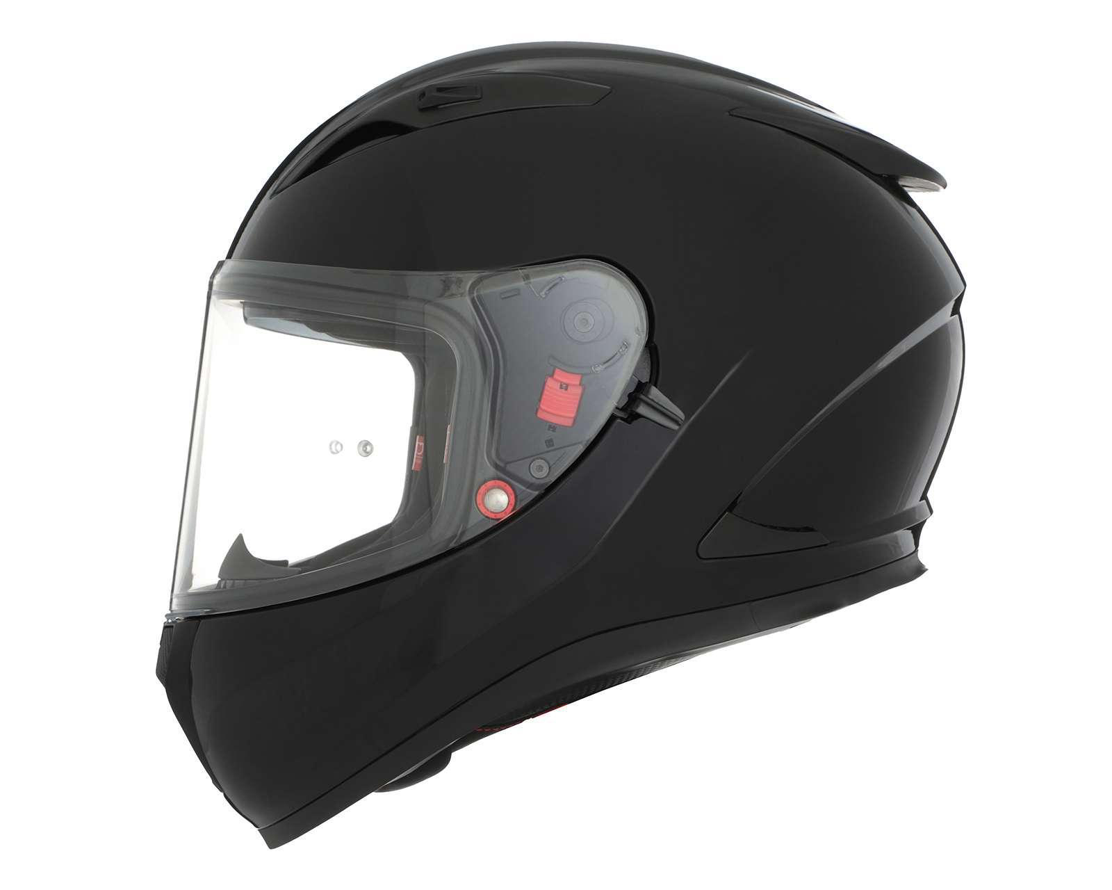 Foto 2 | Casco para Motociclista Shiro Extragrande Negro