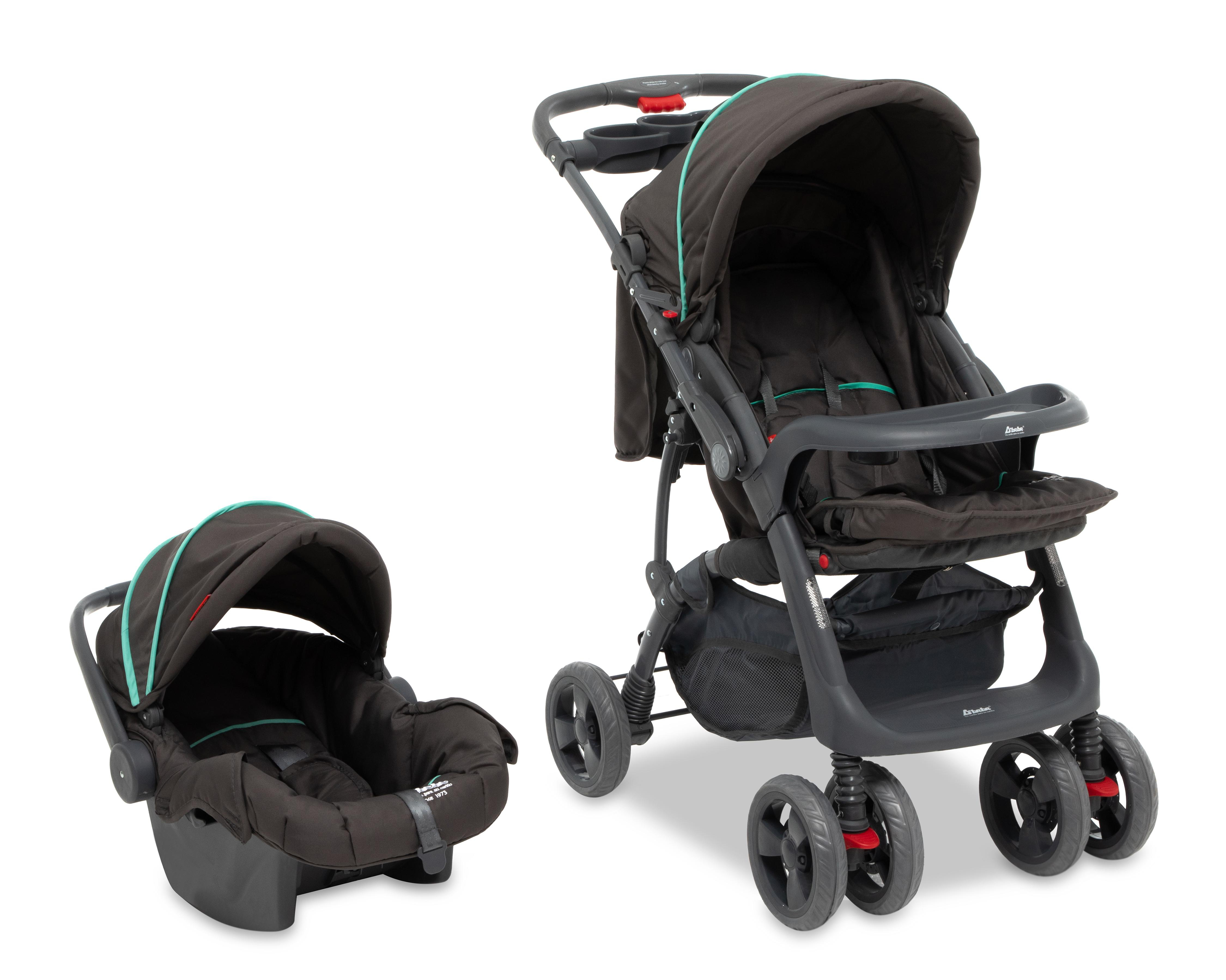 Sistema de Viaje D'Bebe Máxima Gray Reversible Gris