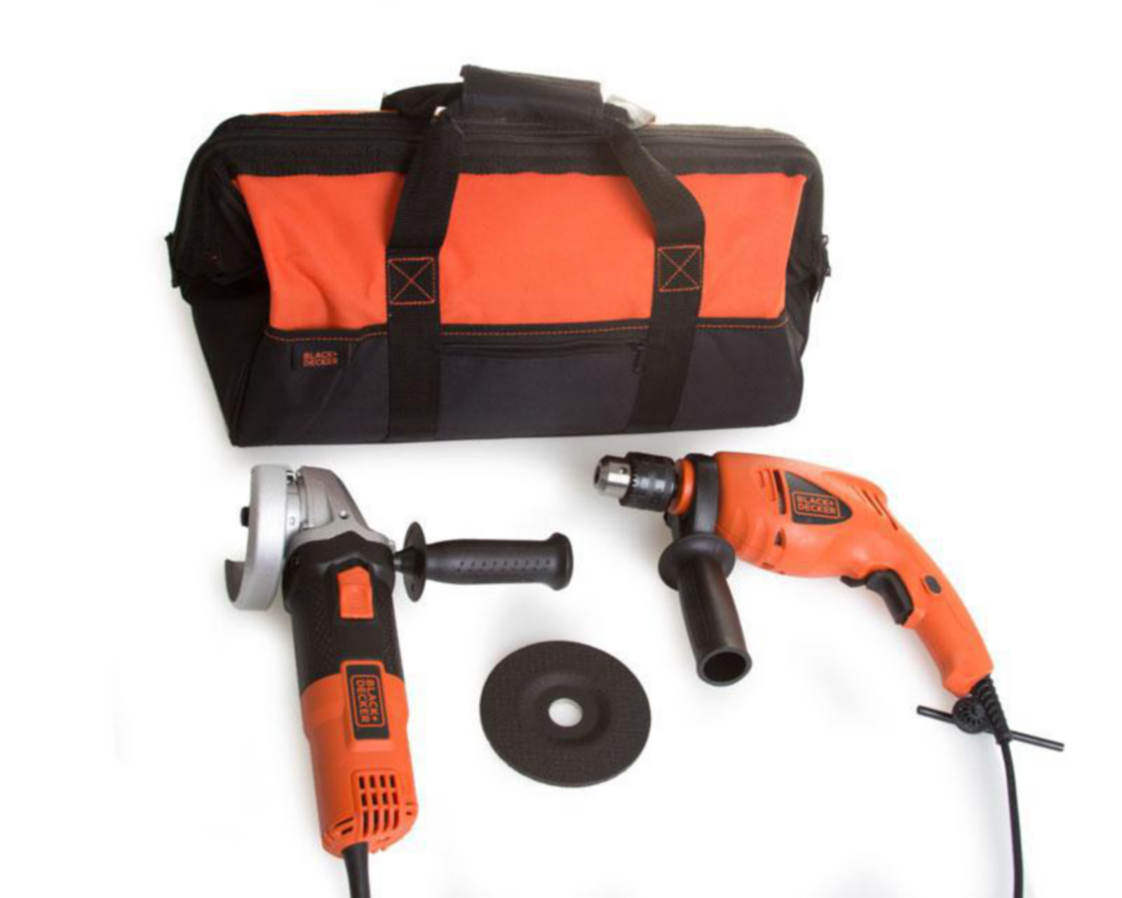 Rotomartillo y Esmeriladora Black & Decker HG5072B-B3 2 Piezas