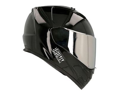 Foto 5 | Casco para Motociclista Brumm Grande Negro