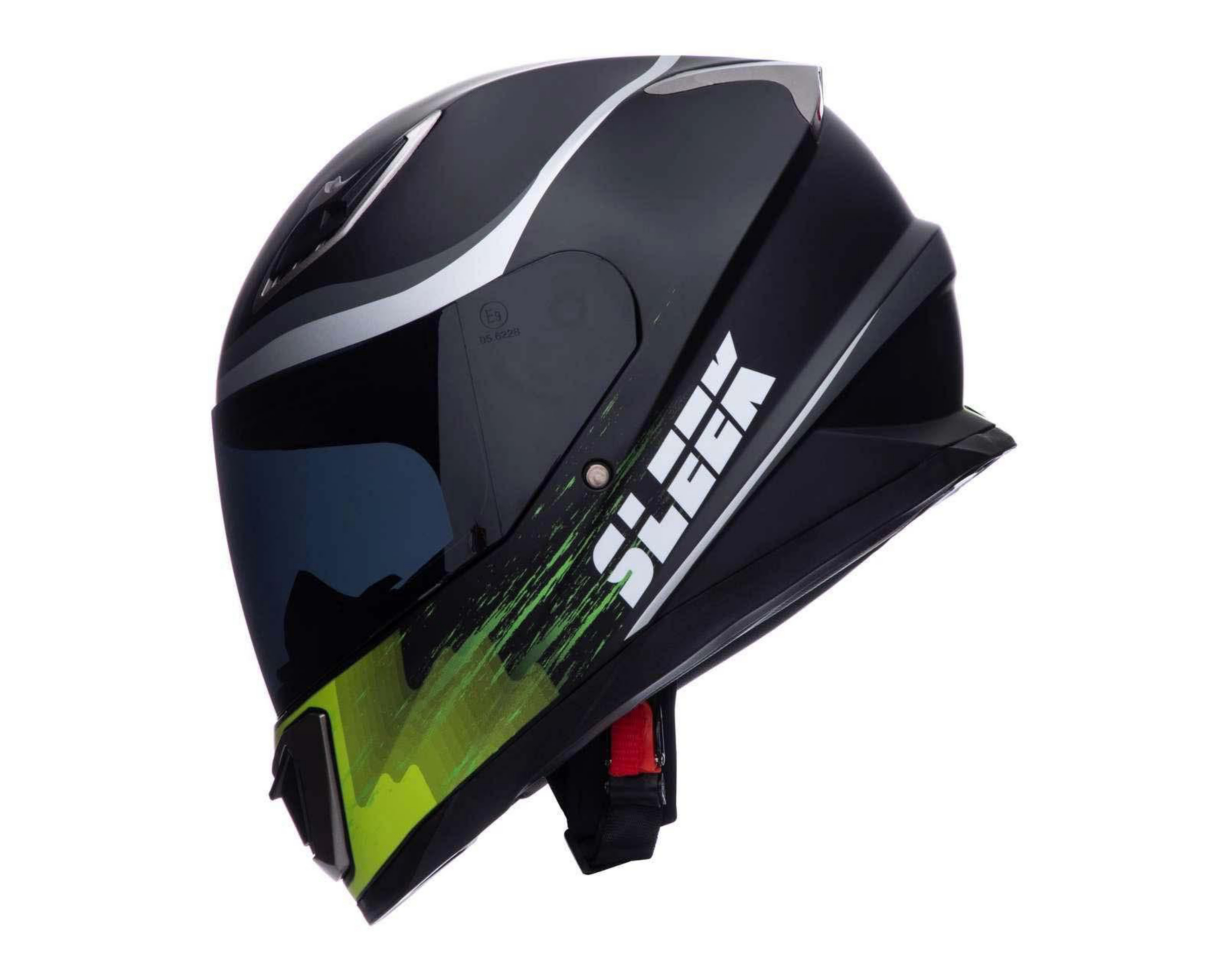 Foto 2 | Casco para Motociclista Sleek Extragrande Verde