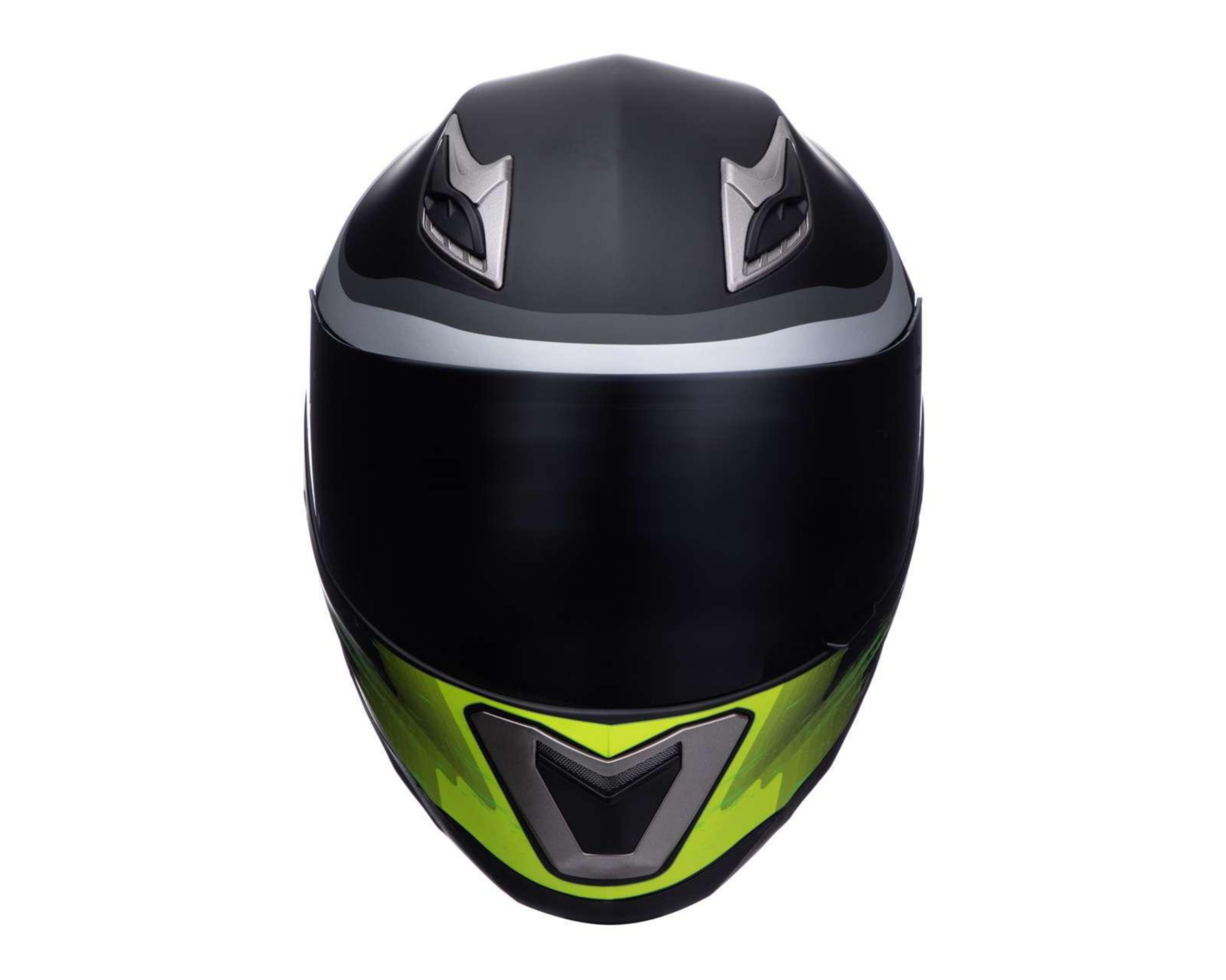 Foto 7 pulgar | Casco para Motociclista Sleek Extragrande Verde