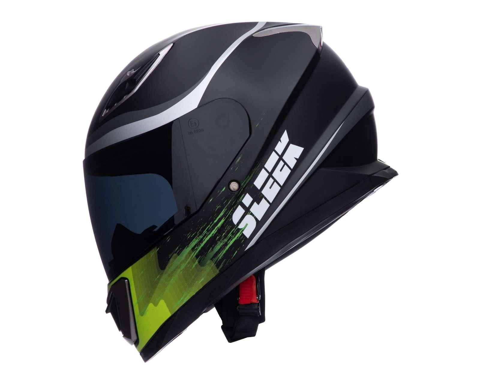 Foto 2 | Casco para Motociclista Sleek Grande Verde