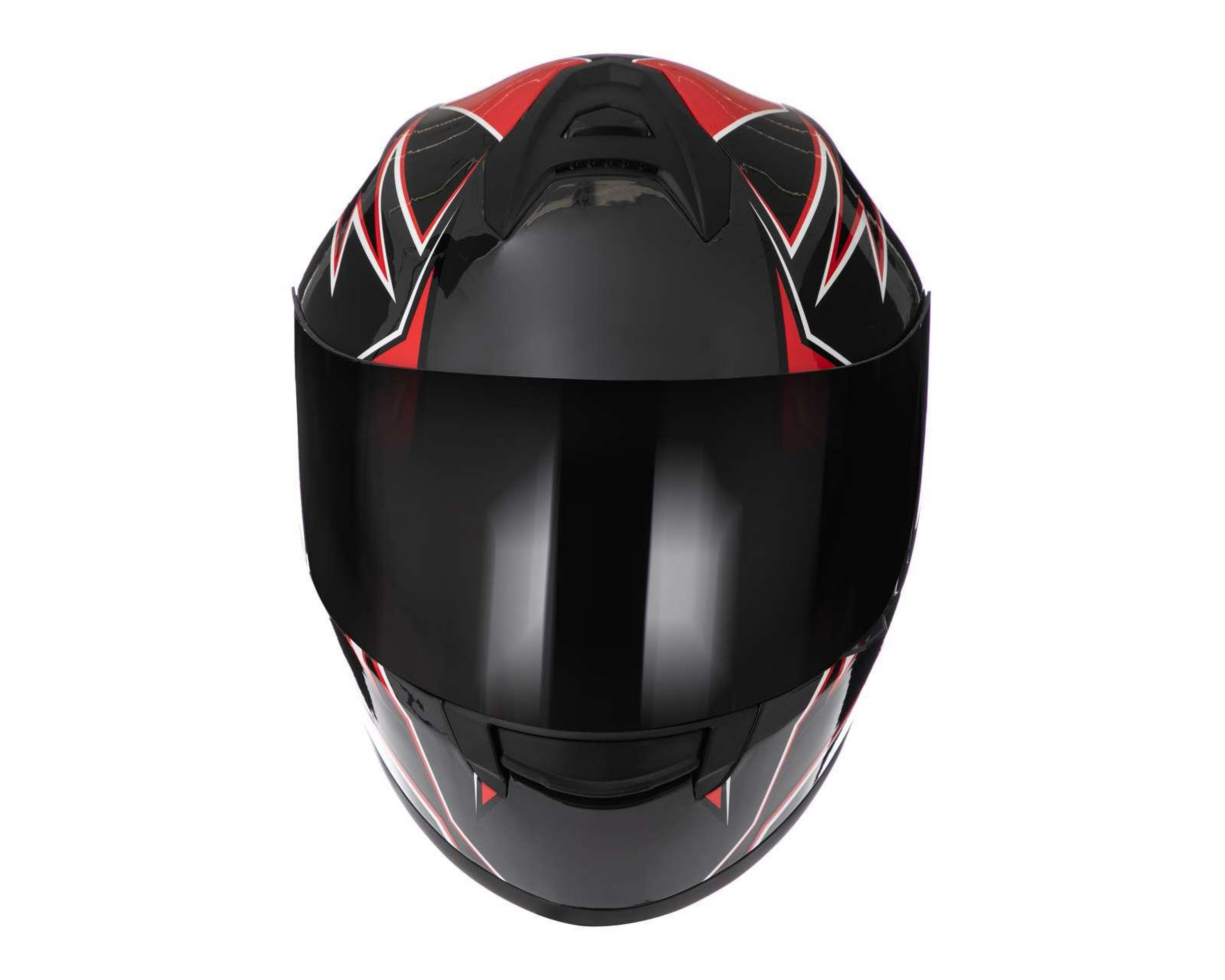 Foto 7 pulgar | Casco para Motociclista Sleek Extragrande Negro