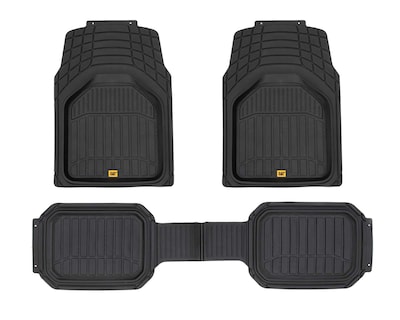 Foto 1 | Tapete para Auto CAT CAMT-943-BK Negro 4 Piezas