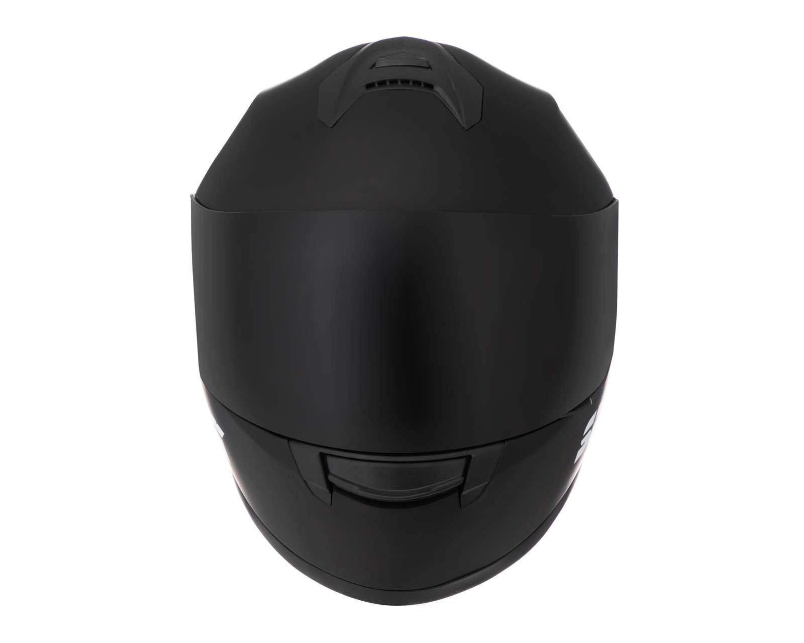 Foto 7 pulgar | Casco para Motociclista Sleek Extragrande Negro