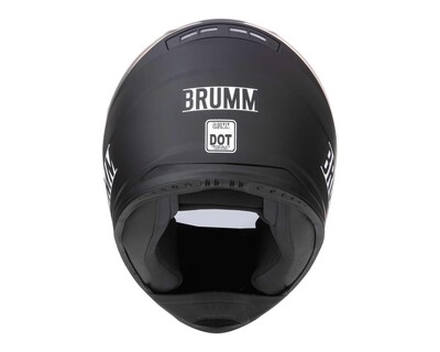 Foto 4 | Casco para Motociclista Brumm Extragrande Abatible Negro