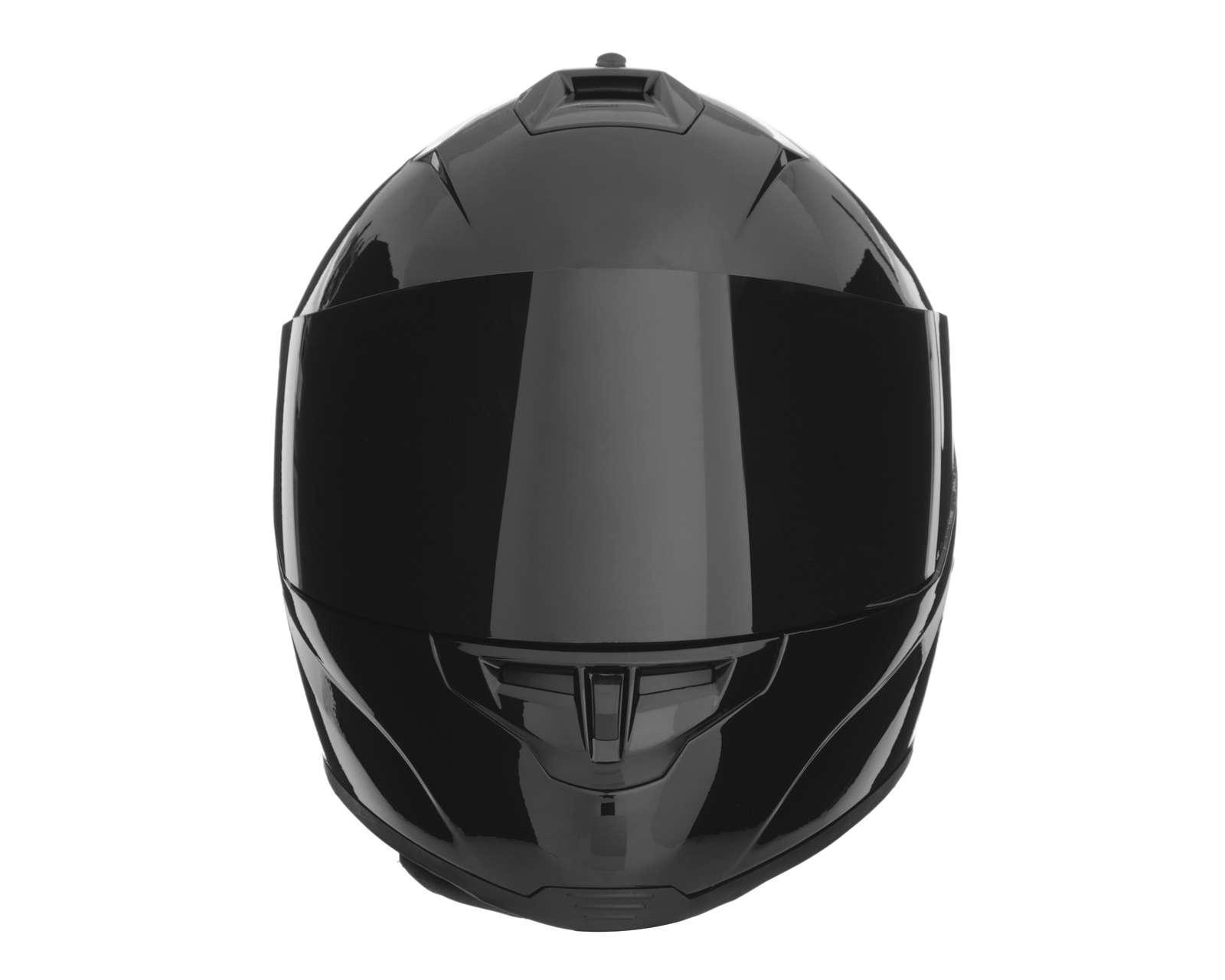 Foto 7 pulgar | Casco para Motociclista Brumm Grande Negro