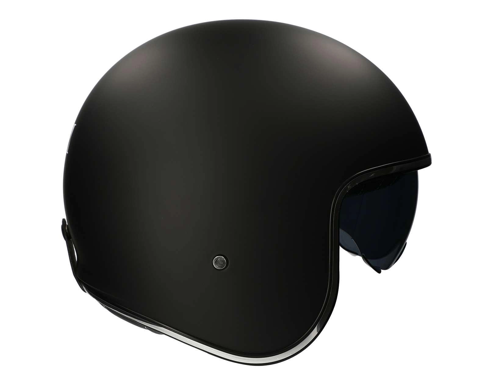 Foto 6 pulgar | Casco para Motociclista Brumm Extragrande Negro