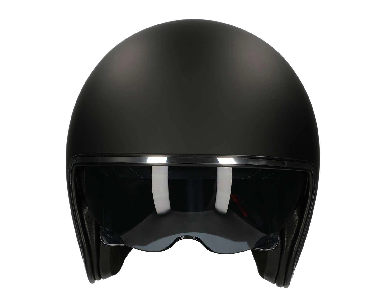 Foto 7 pulgar | Casco para Motociclista Brumm Grande Negro