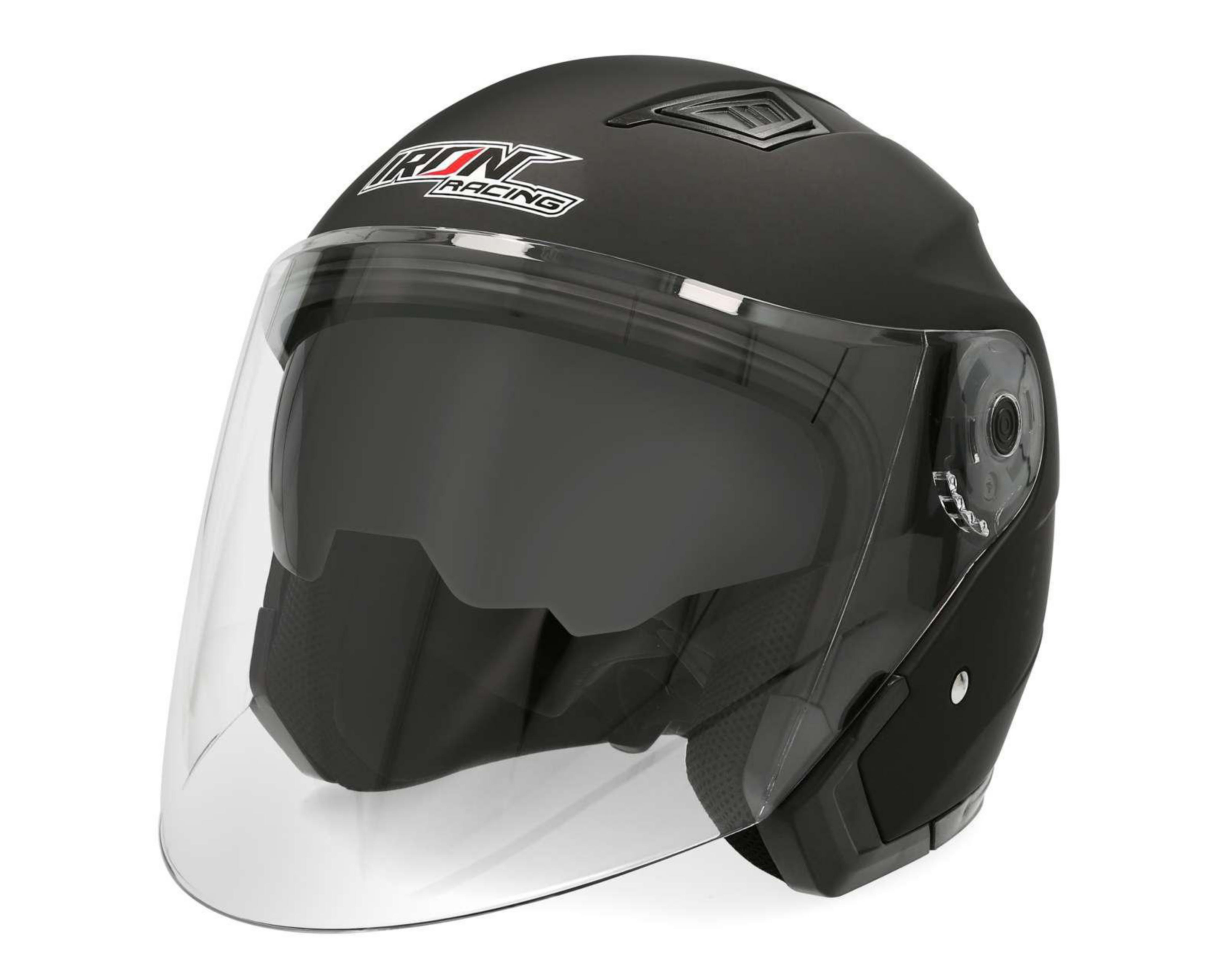 Foto 3 pulgar | Casco para Motociclista Iron Racing Grande