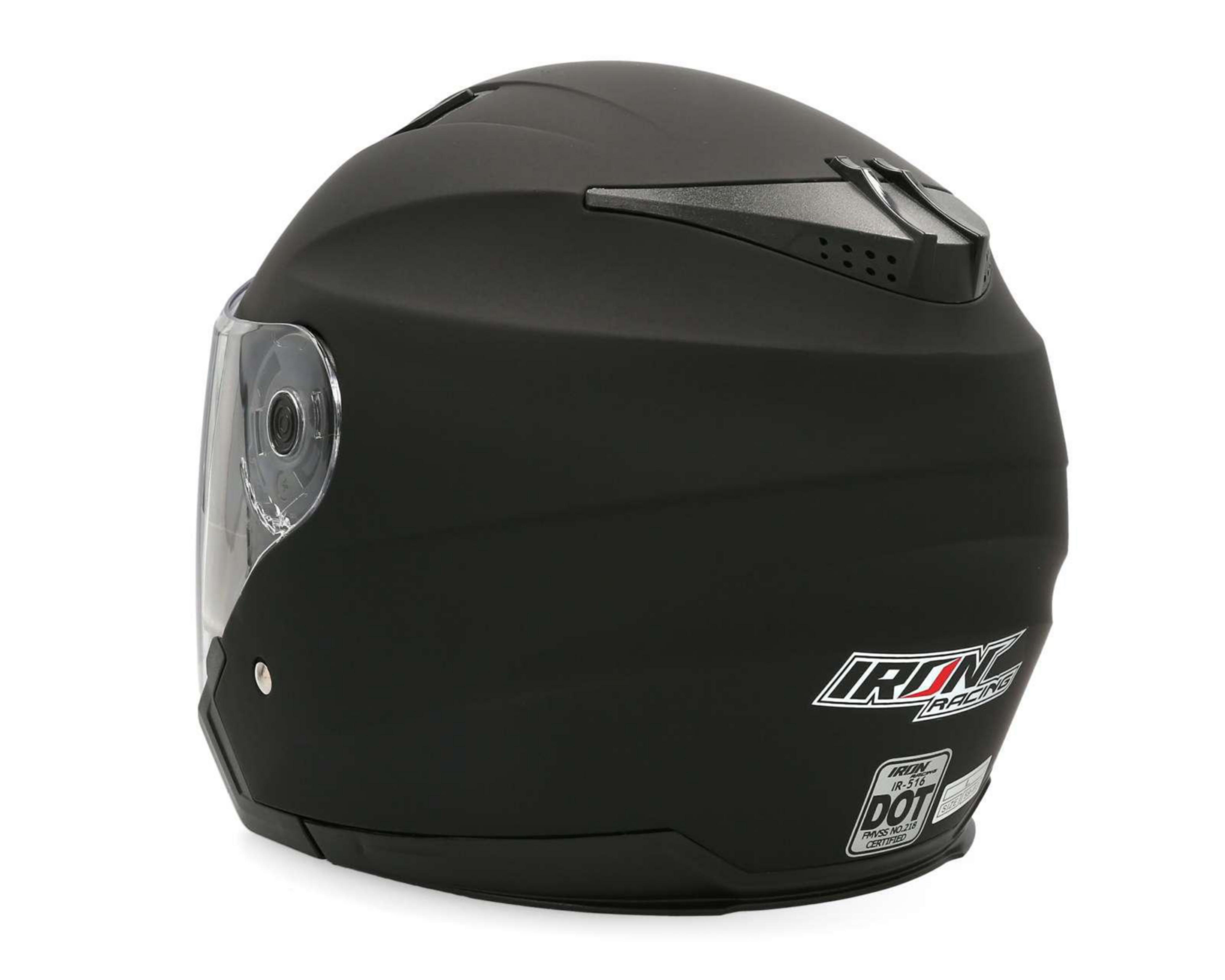 Foto 5 pulgar | Casco para Motociclista Iron Racing Grande