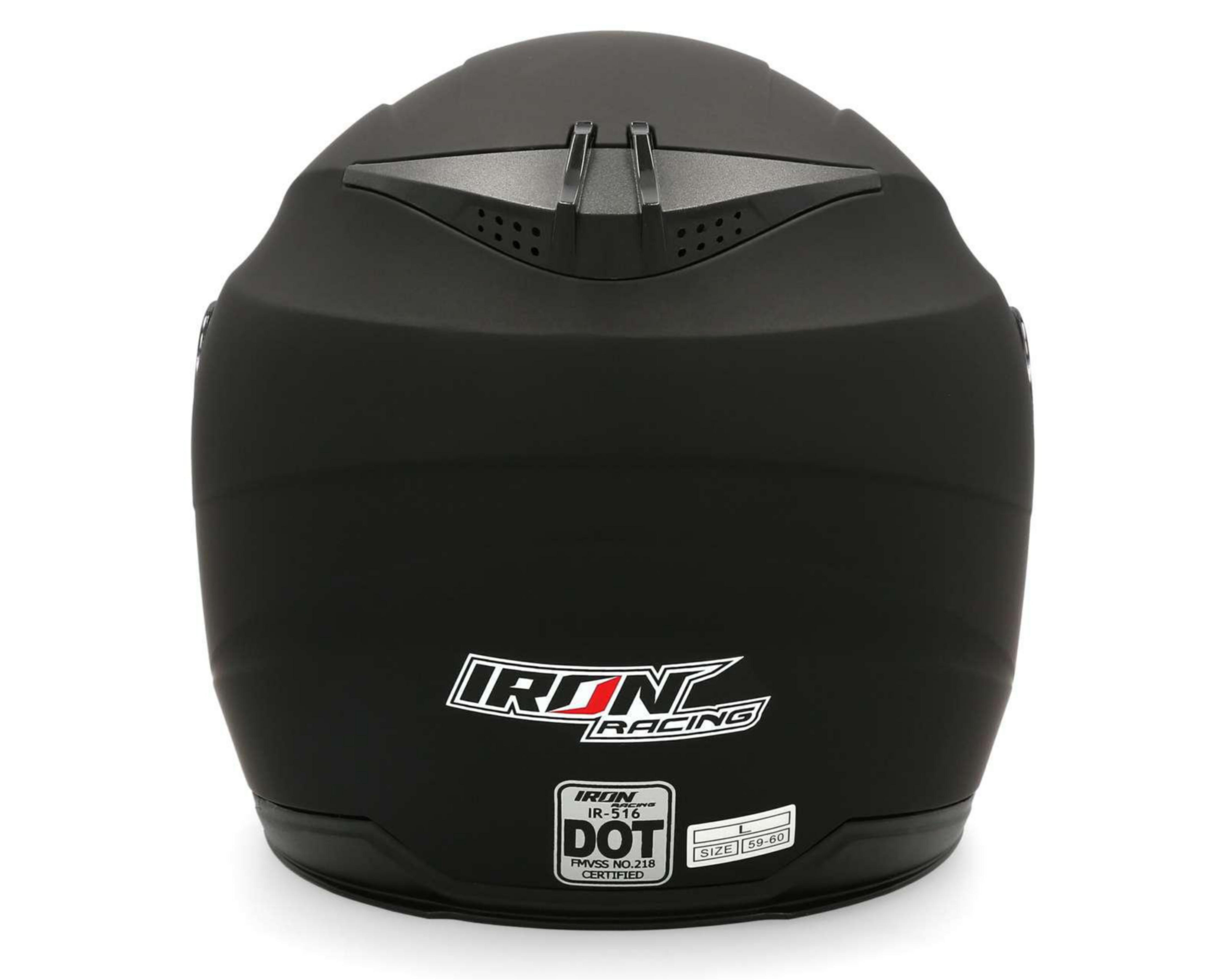 Foto 6 pulgar | Casco para Motociclista Iron Racing Grande