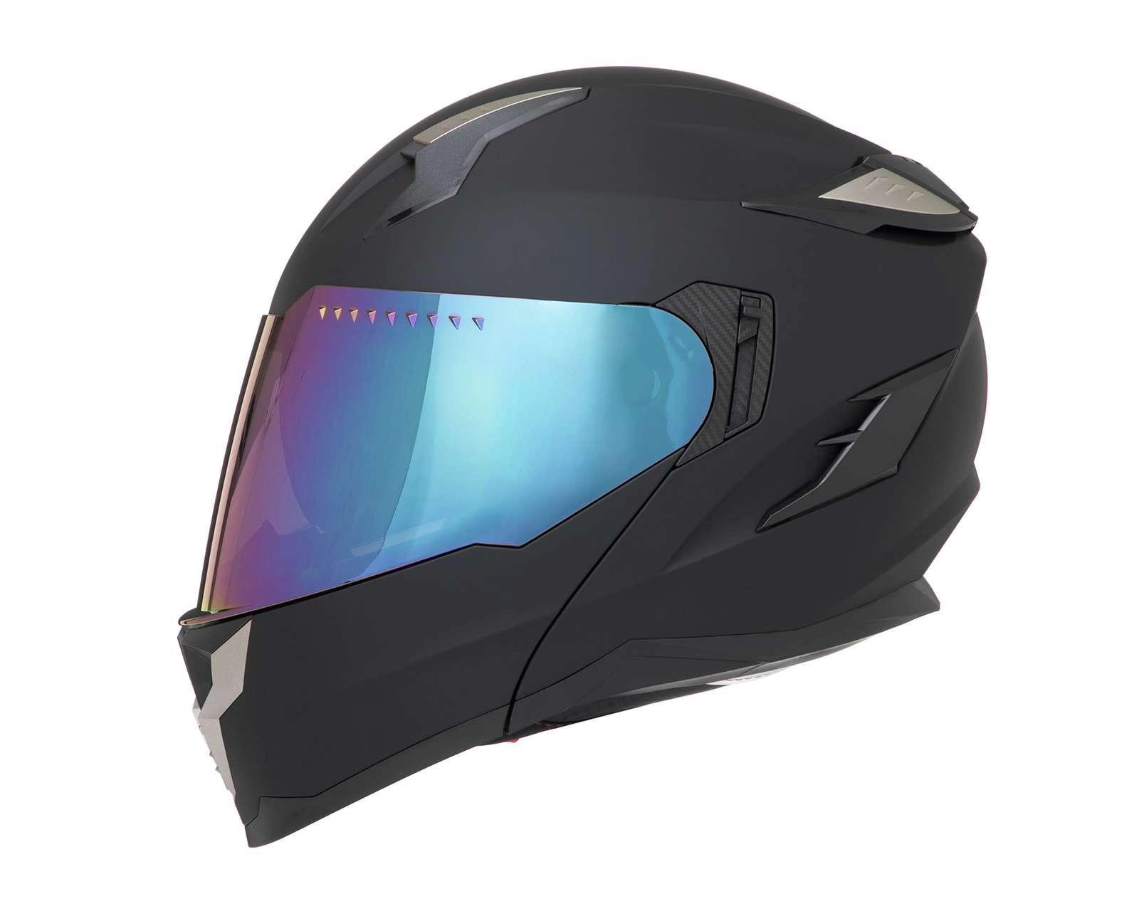 Foto 2 | Casco para Motociclista Brumm Extra Grande Negro