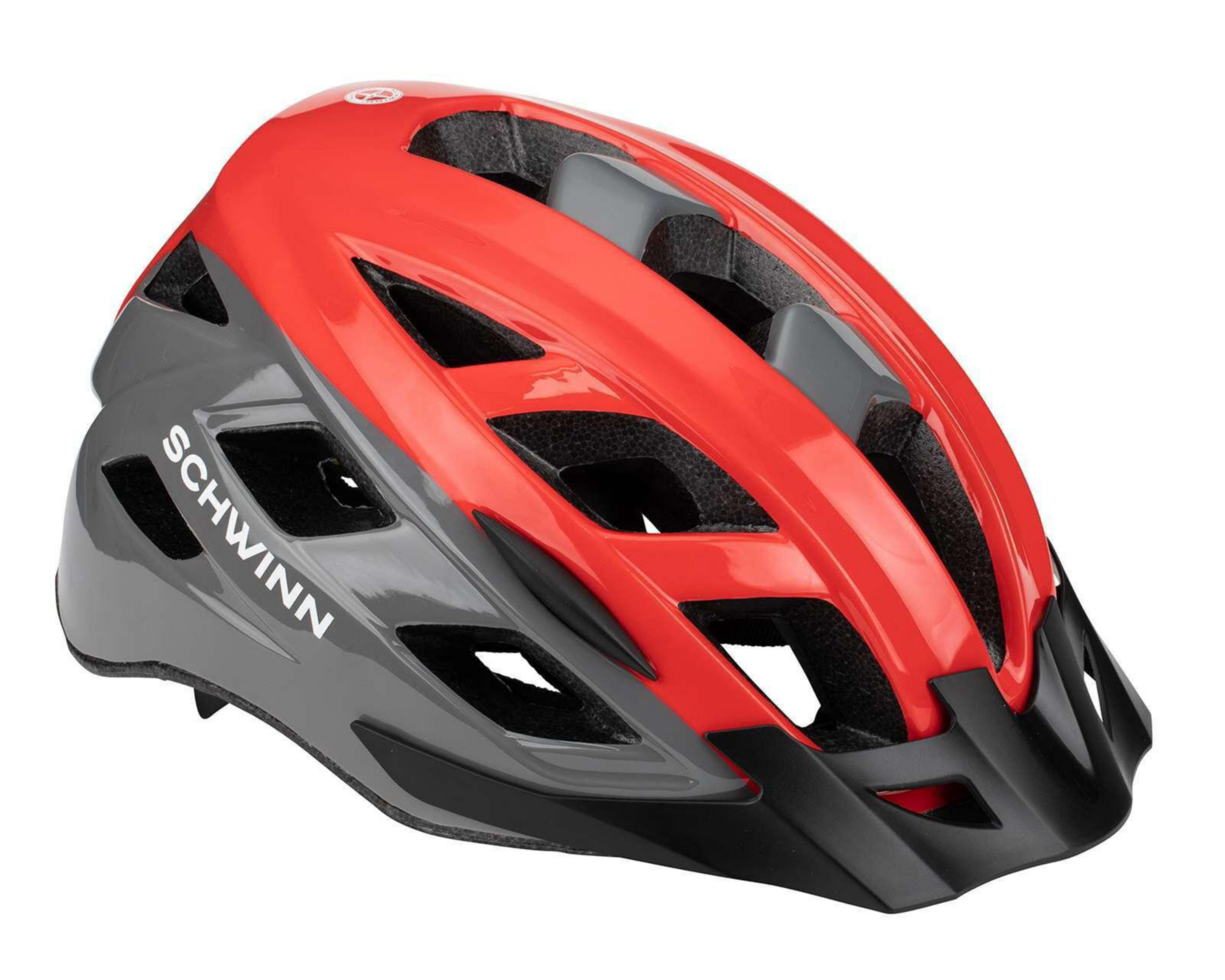 Foto 2 pulgar | Casco para Ciclista Schwinn Gris/Rojo