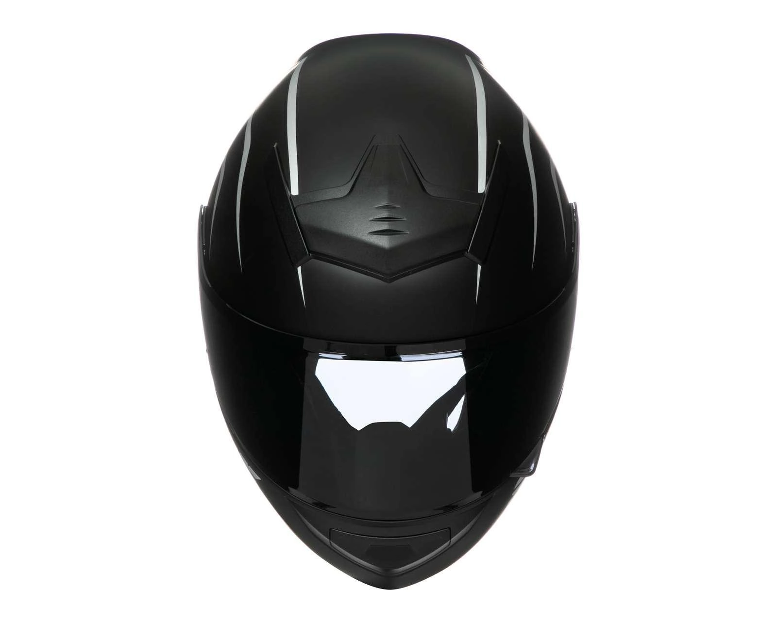 Foto 7 pulgar | Casco para Motociclista Sleek Grande Negro