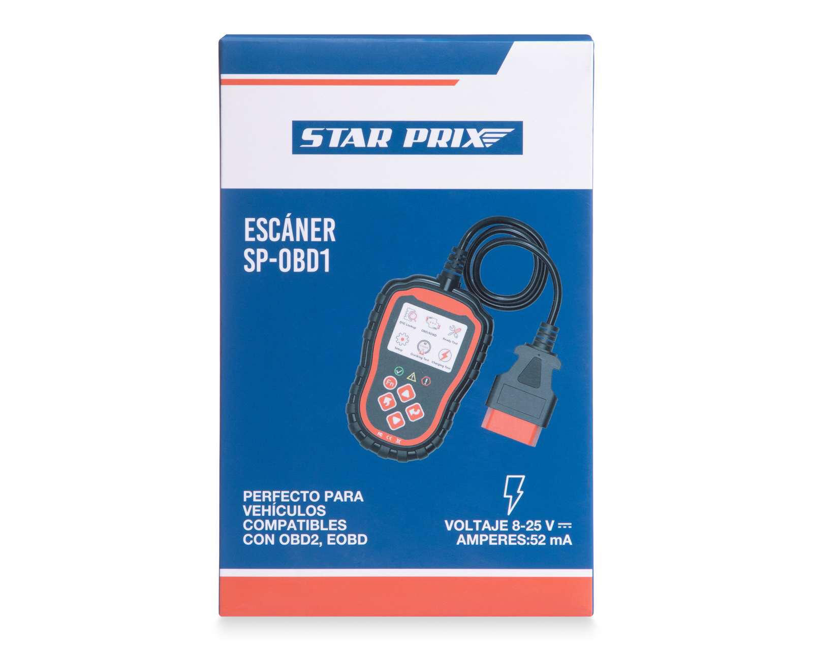 Foto 5 pulgar | Escáner Automotriz Starprix SP-OBD1