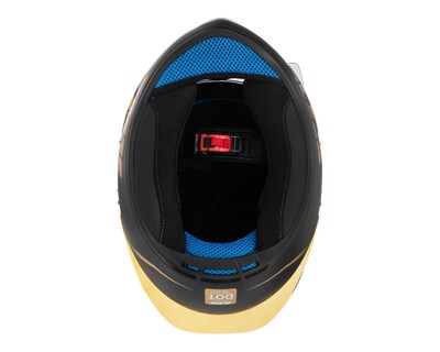 Foto 7 | Casco para Motociclista Sleek Mediano Negro