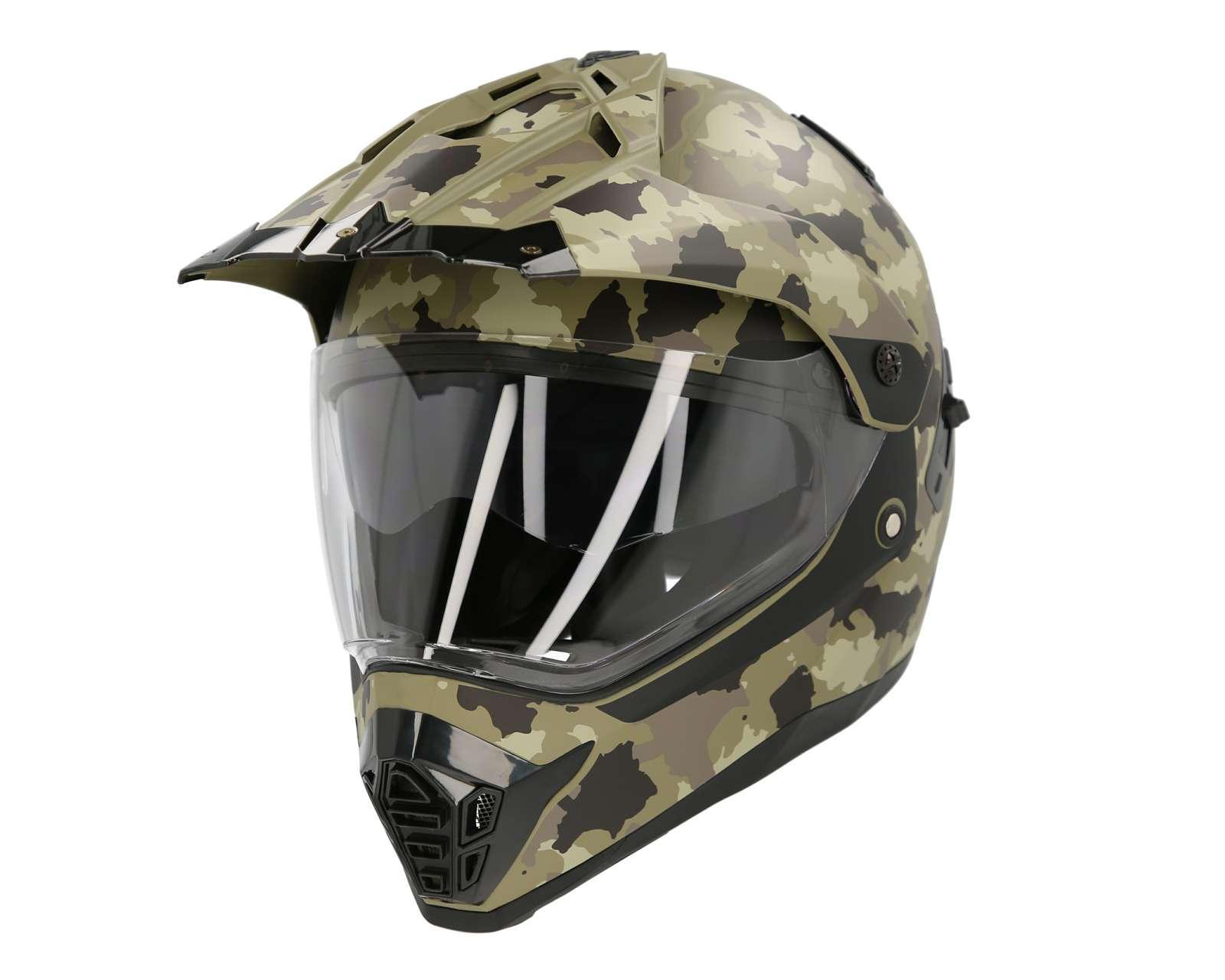 Foto 2 pulgar | Casco para Motociclista Sleek Mediano Verde