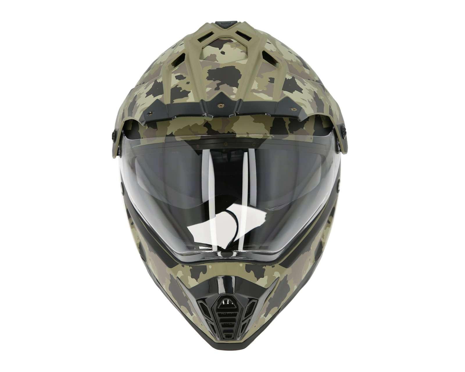 Foto 7 pulgar | Casco para Motociclista Sleek Mediano Verde