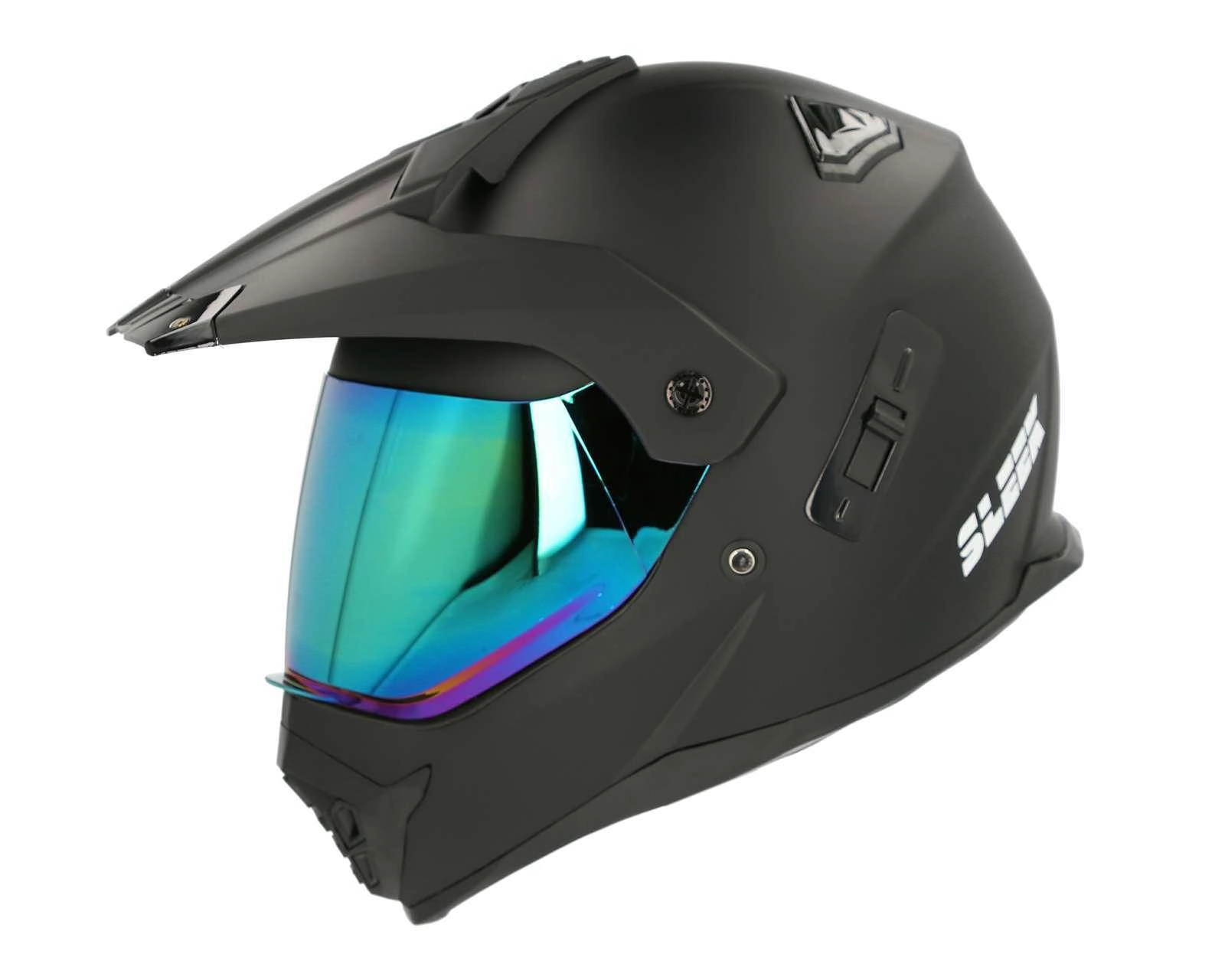 Foto 2 | Casco para Motociclista Sleek Grande Negro