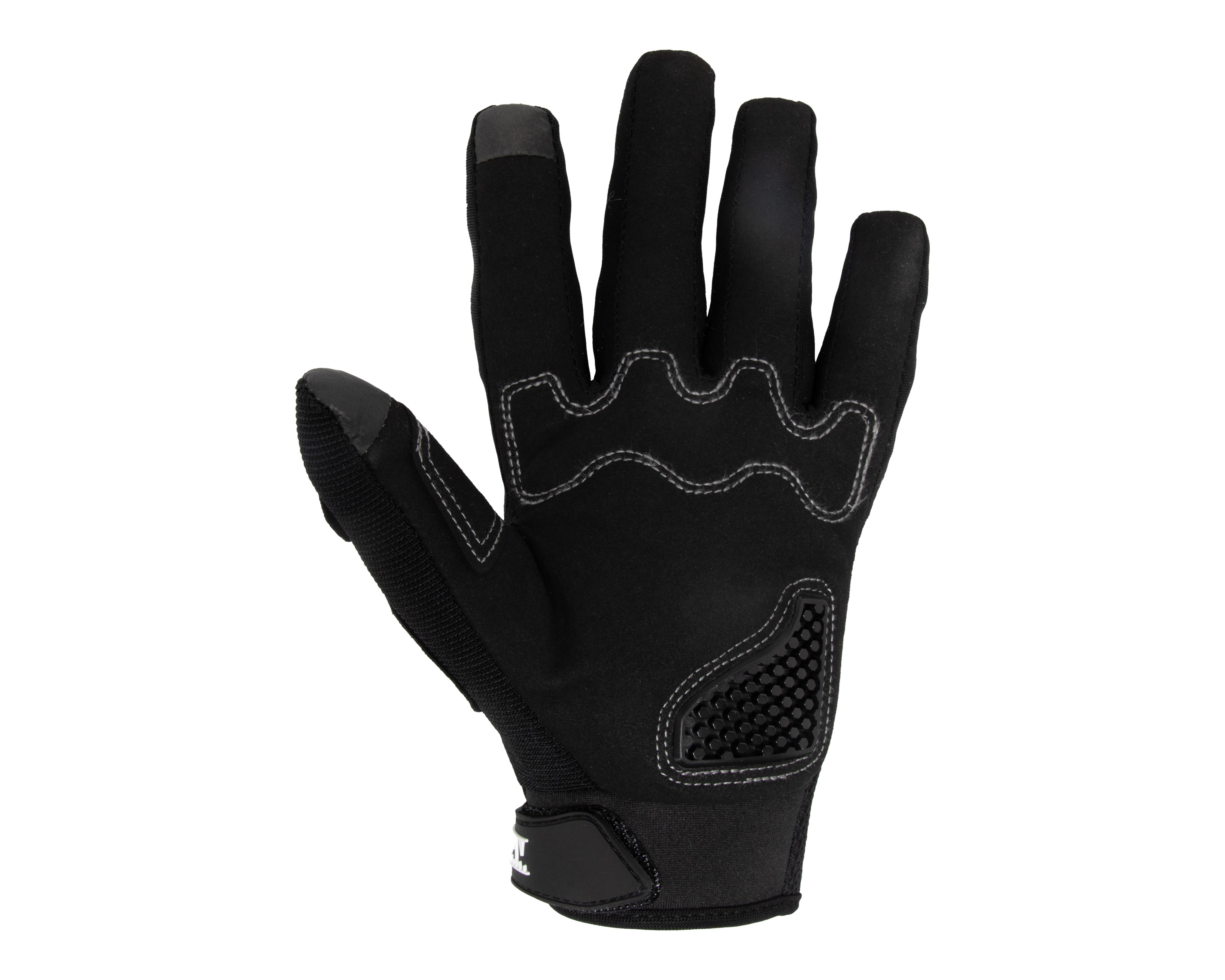 Foto 3 pulgar | Guantes para Motociclista Brumm BM-GT102 EG Negro Extragrande