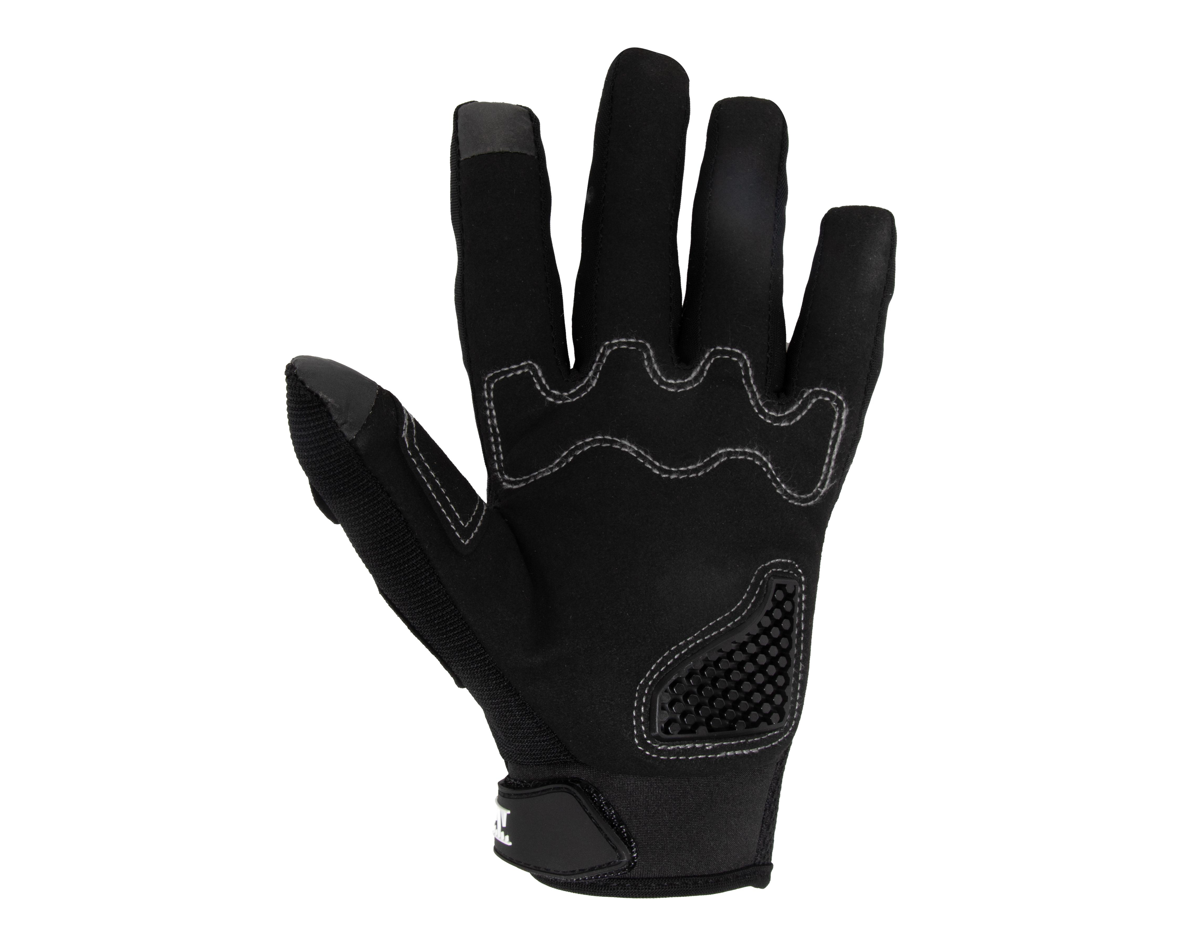 Foto 3 pulgar | Guantes para Motociclista Brumm BM-GT102 Negros Medianos