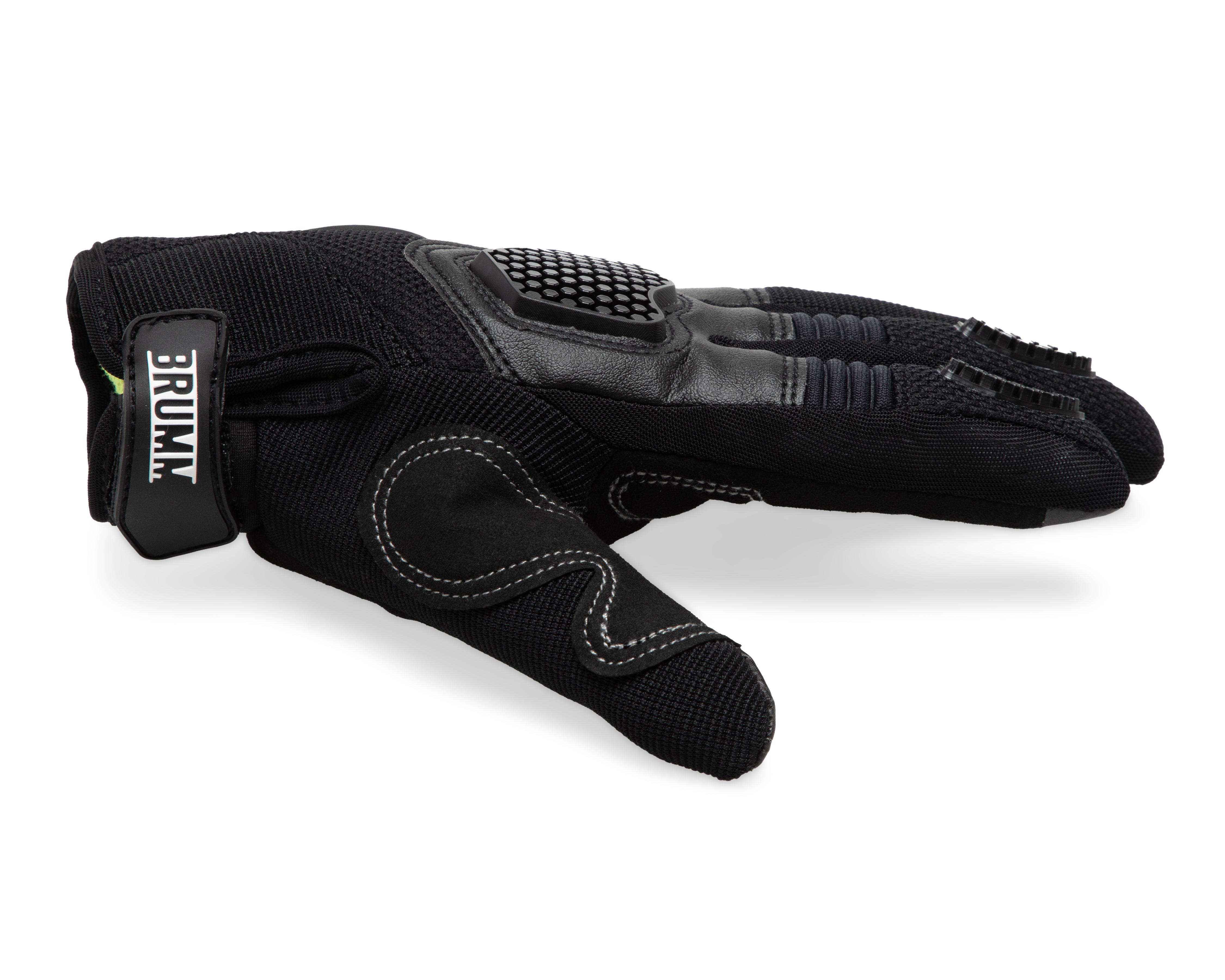 Foto 4 pulgar | Guantes para Motociclista Brumm BM-GT102 Negros Medianos