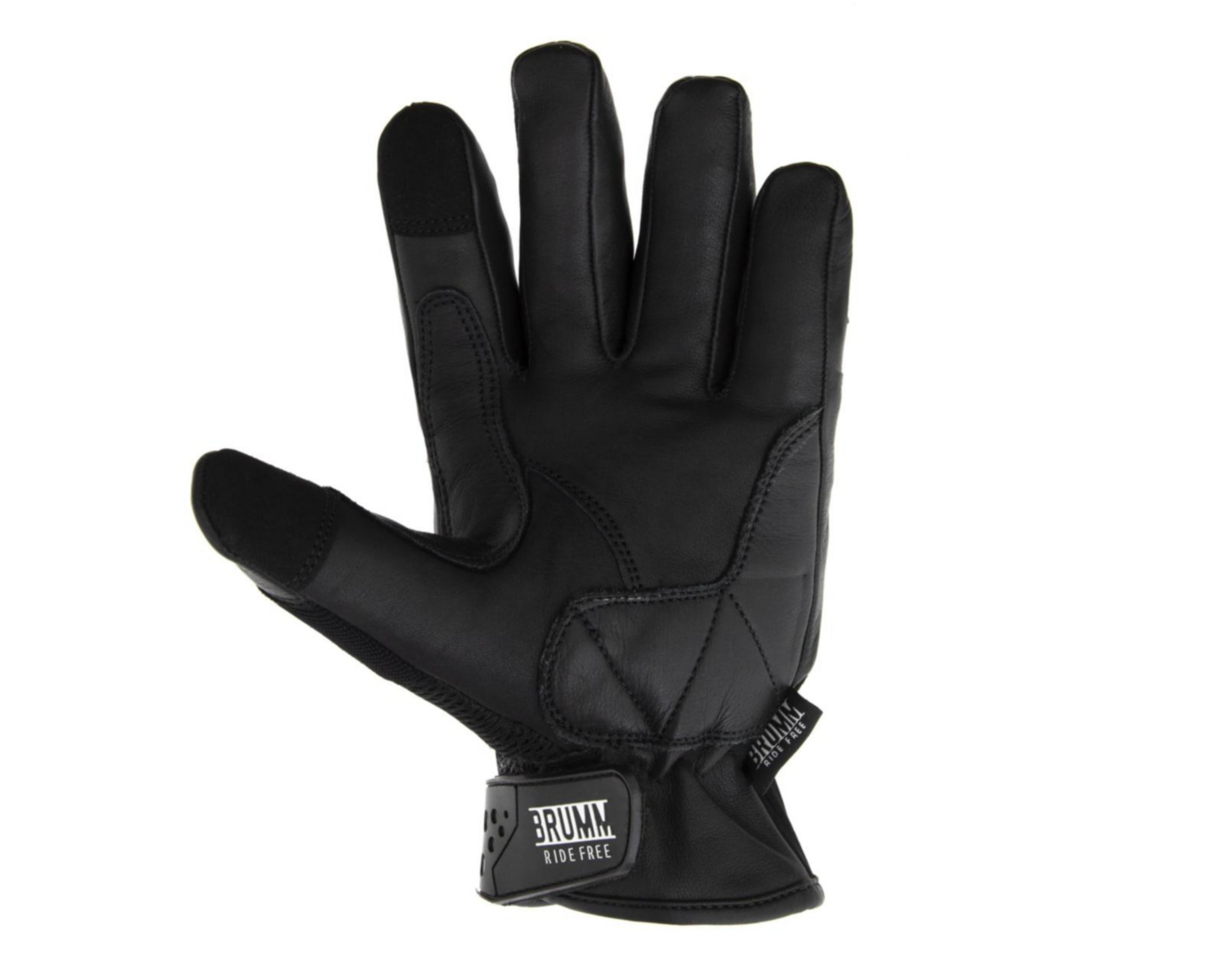 Foto 4 pulgar | Guantes para Motociclista Brumm BM-GP103 M Extragrande de Piel