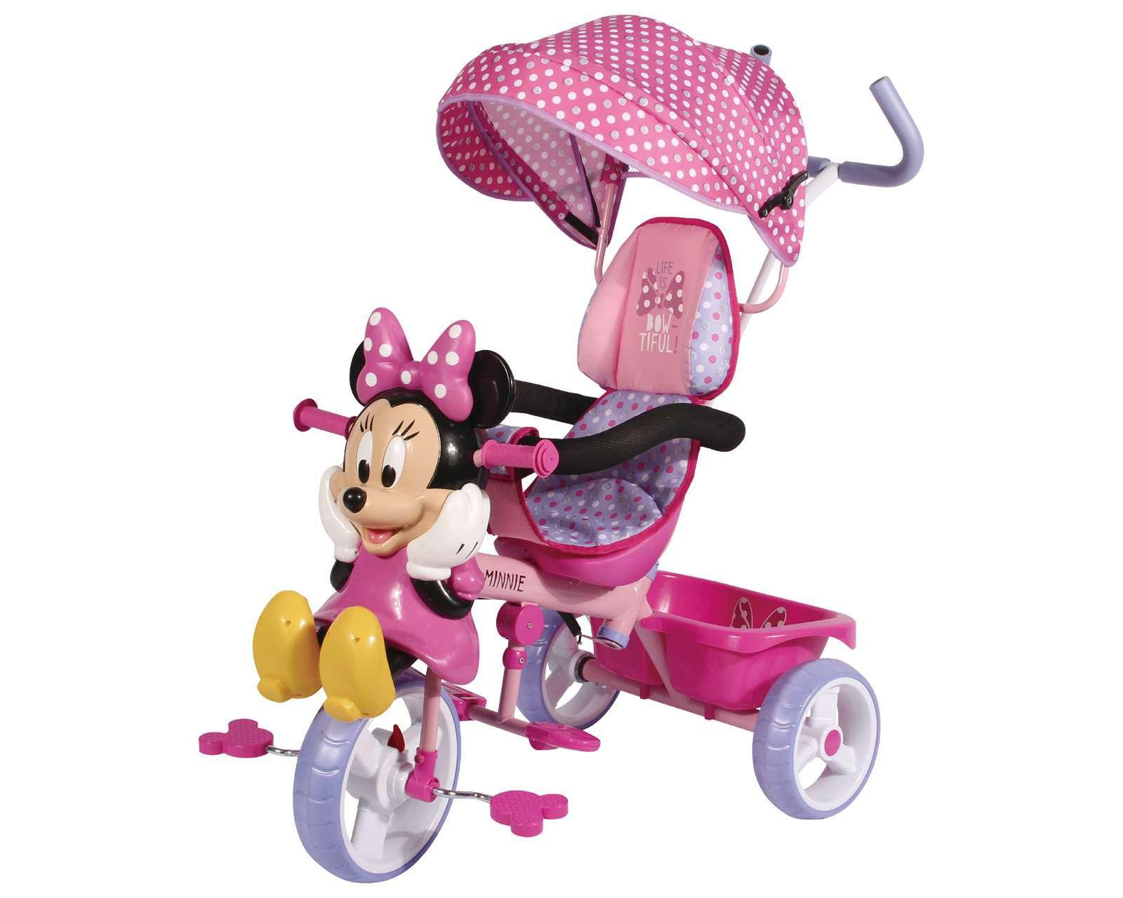 Triciclo Etapas Flying Wheels Minnie Mouse 3 en 1