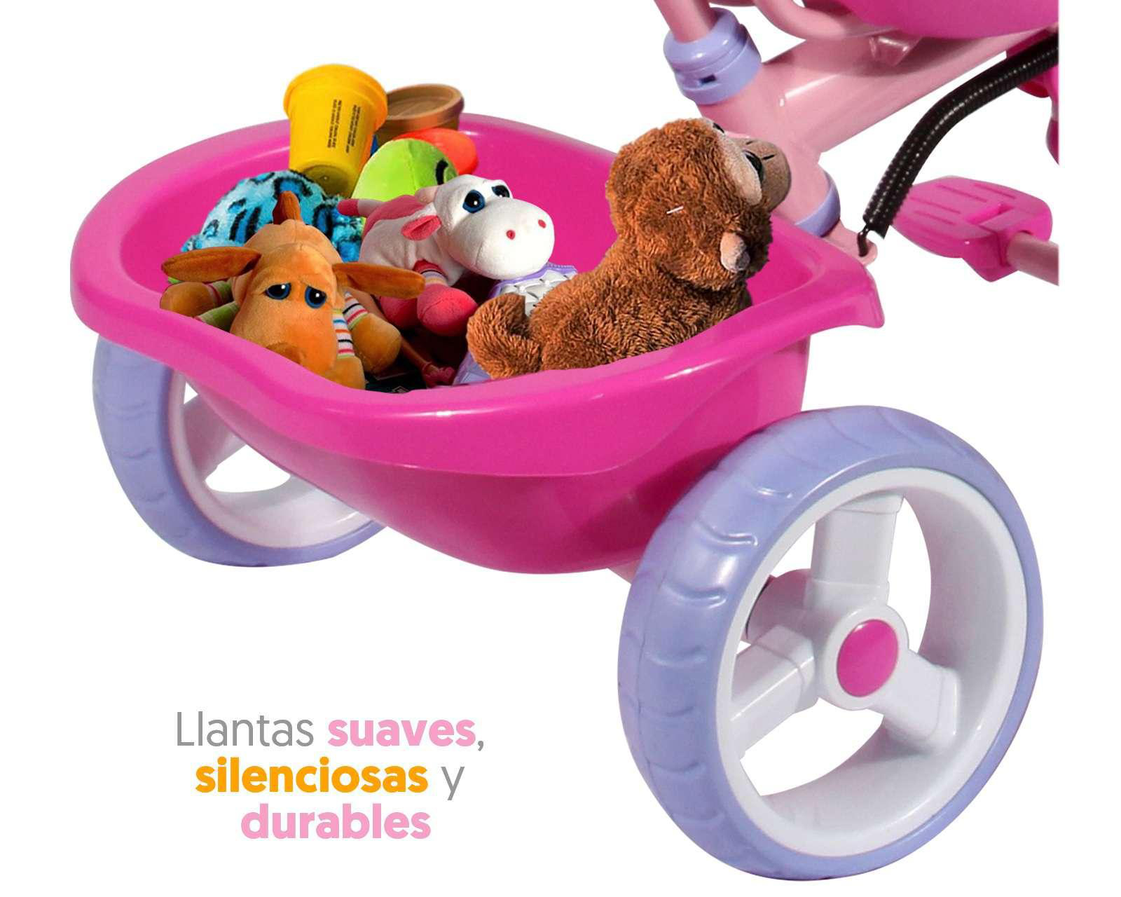 Foto 5 pulgar | Triciclo Etapas Flying Wheels Minnie Mouse 3 en 1