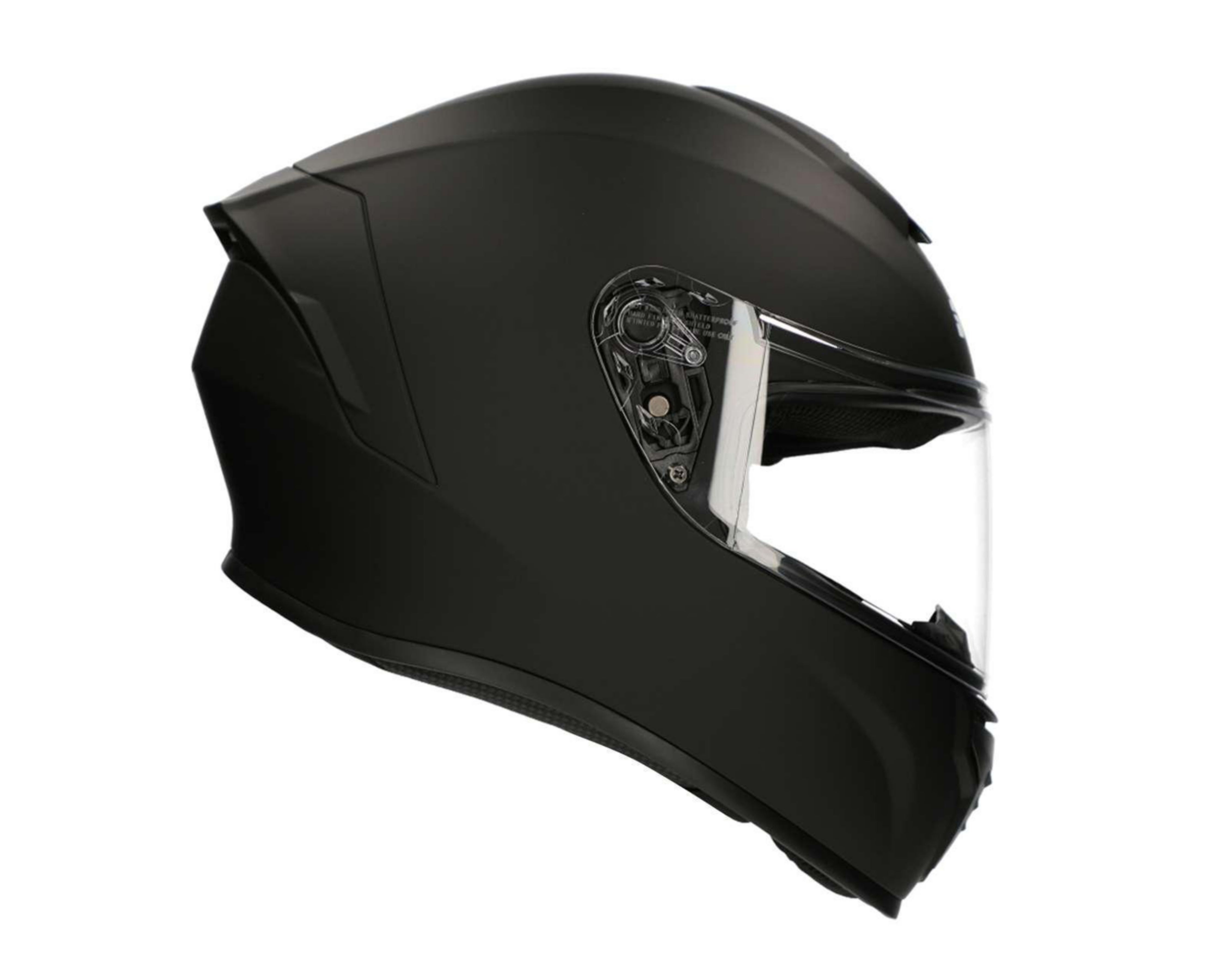 Foto 6 pulgar | Casco para Motociclista Sleek Extragrande Negro