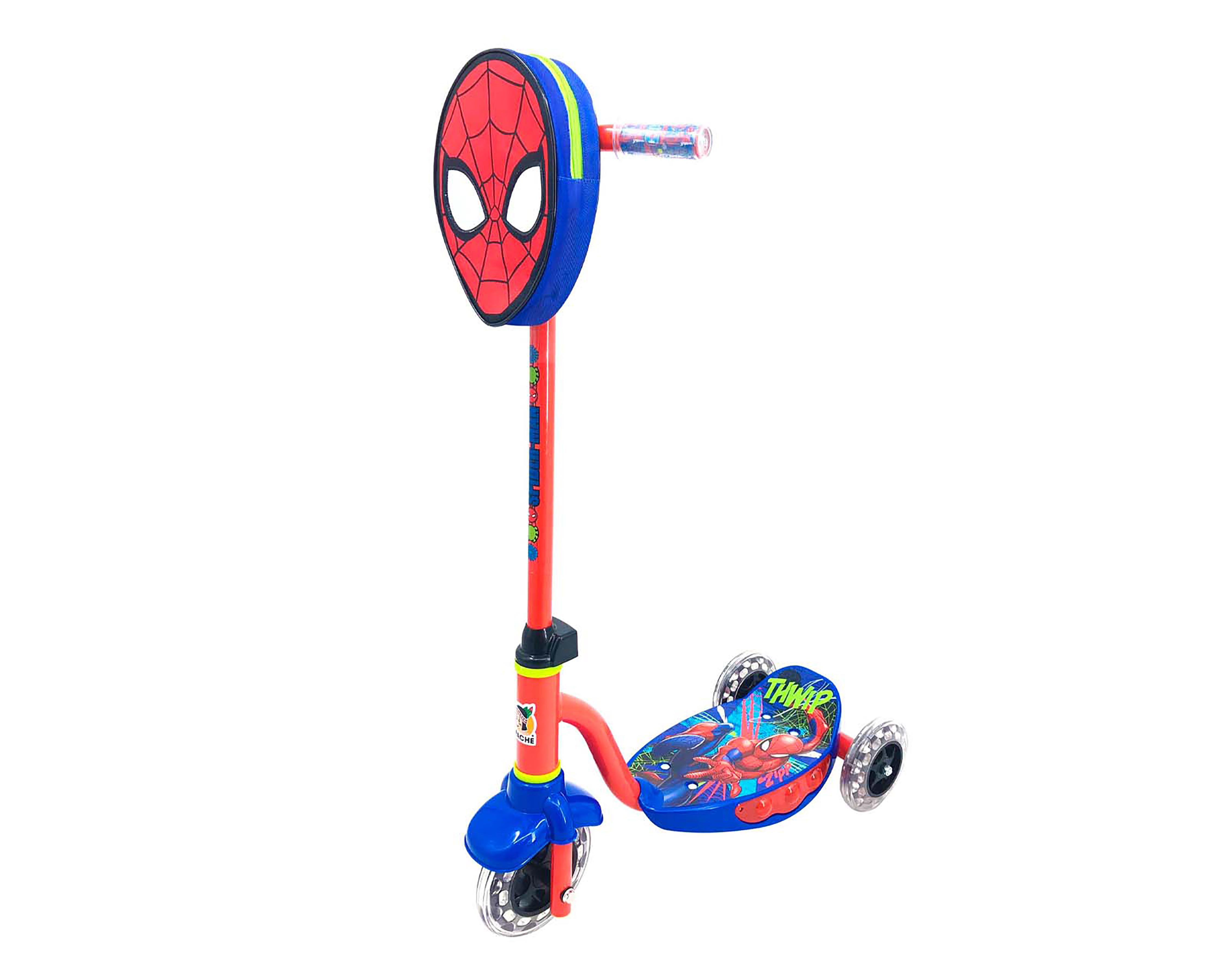 Foto 2 pulgar | Scooter Flying Wheels Spiderman con Luz