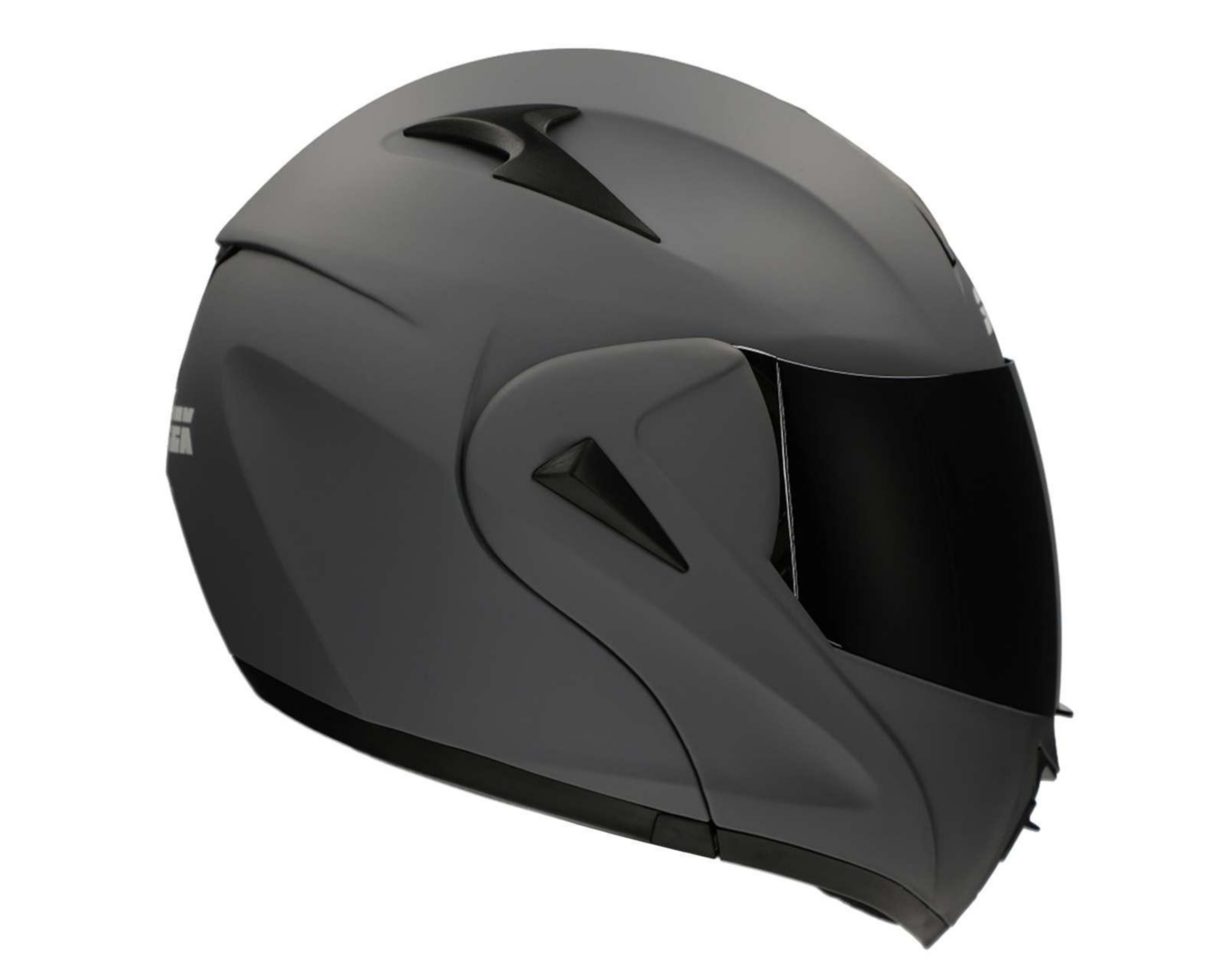 Foto 6 | Casco para Motociclista Sleek Mediano Gris