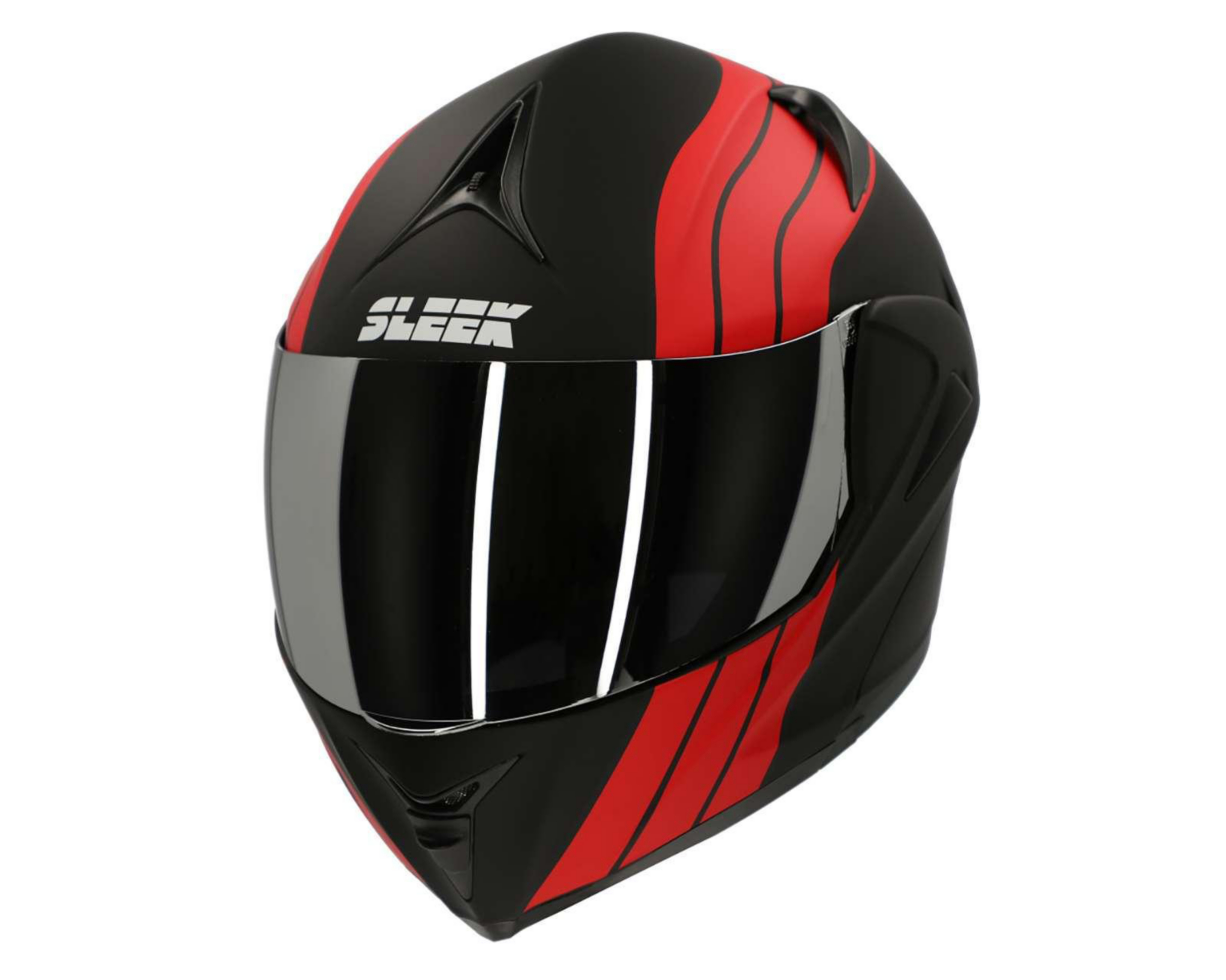 Foto 2 | Casco para Motociclista Sleek Extragrande Negro