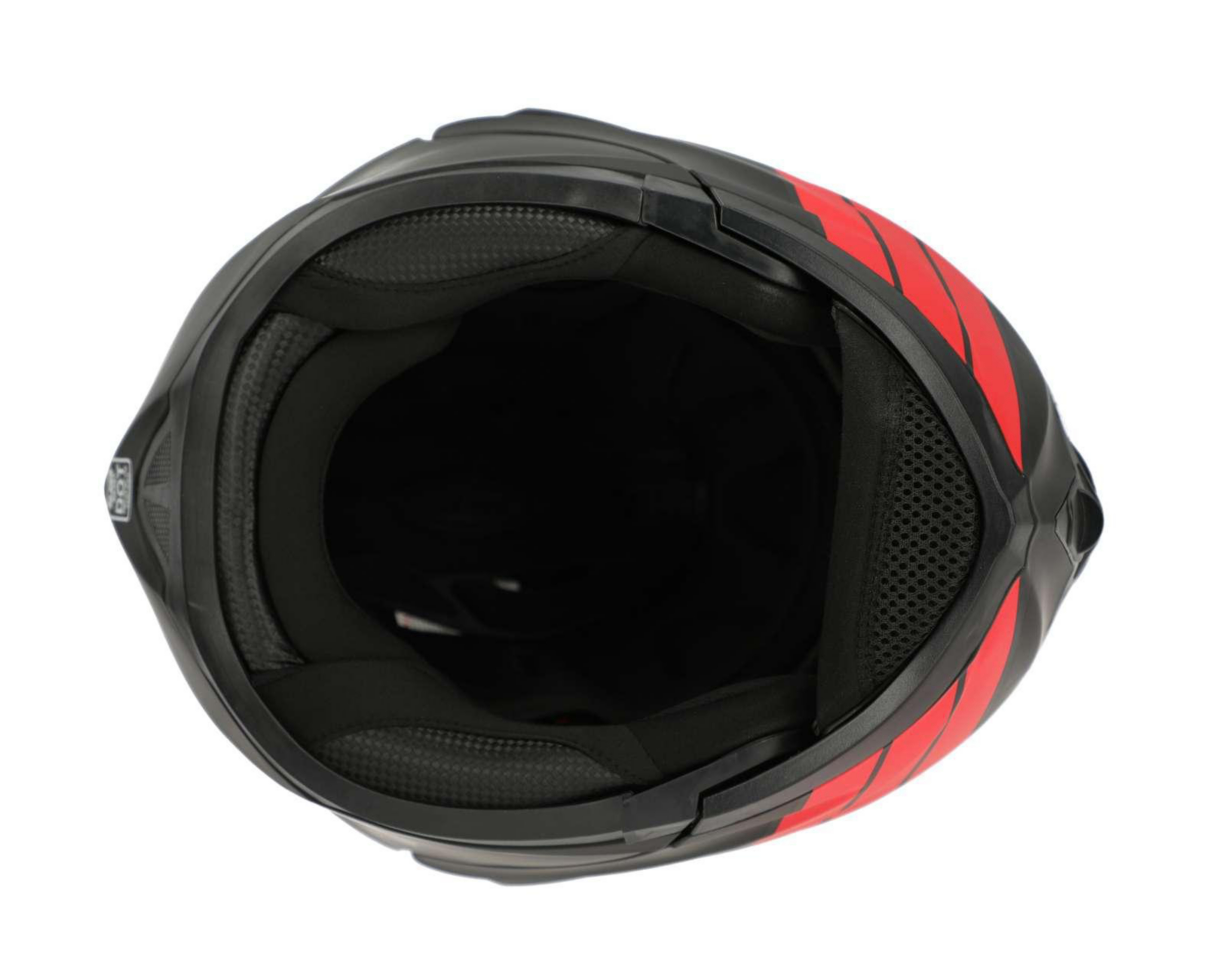 Foto 9 pulgar | Casco para Motociclista Sleek Extragrande Negro