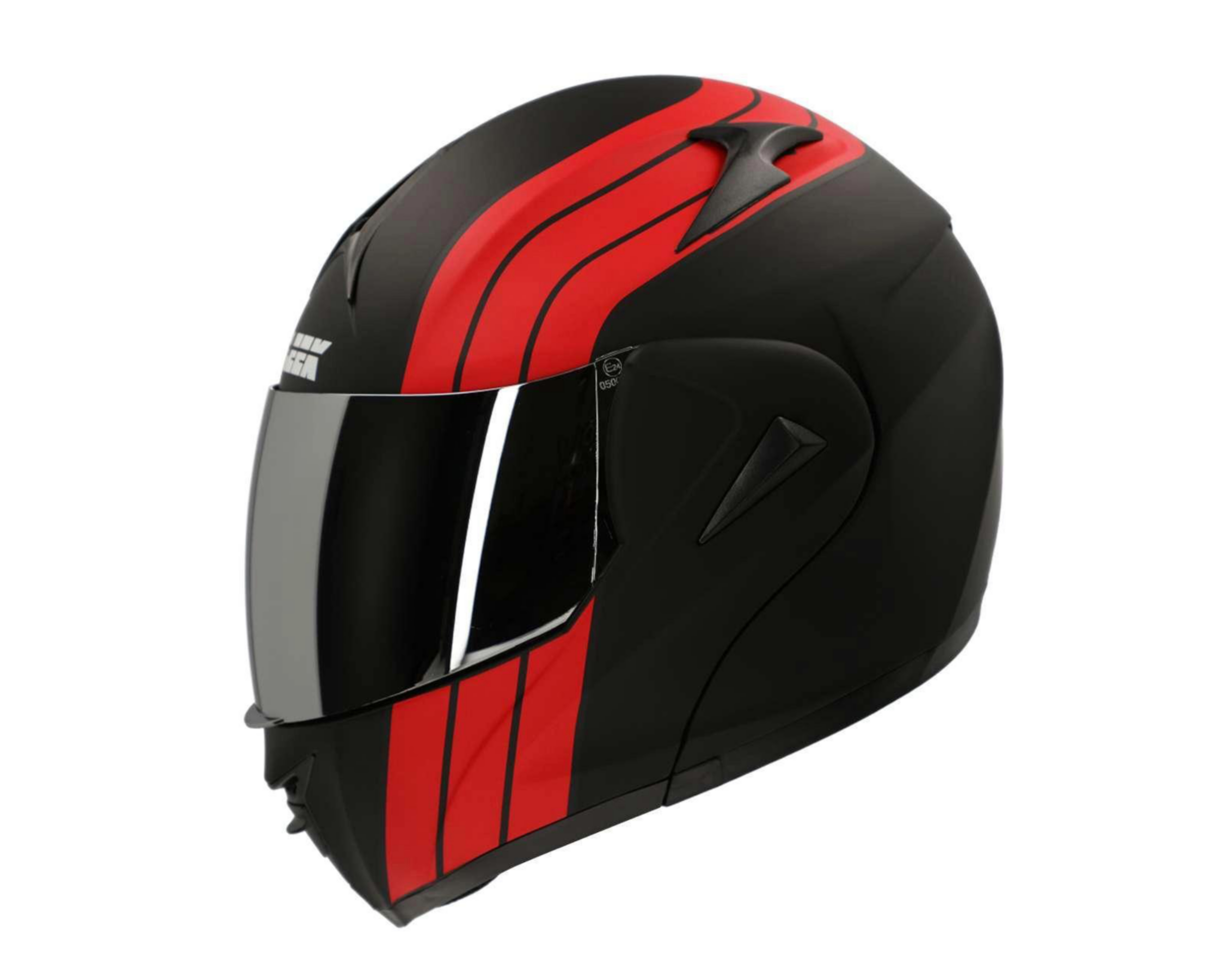 Foto 4 pulgar | Casco para Motociclista Sleek Grande Negro