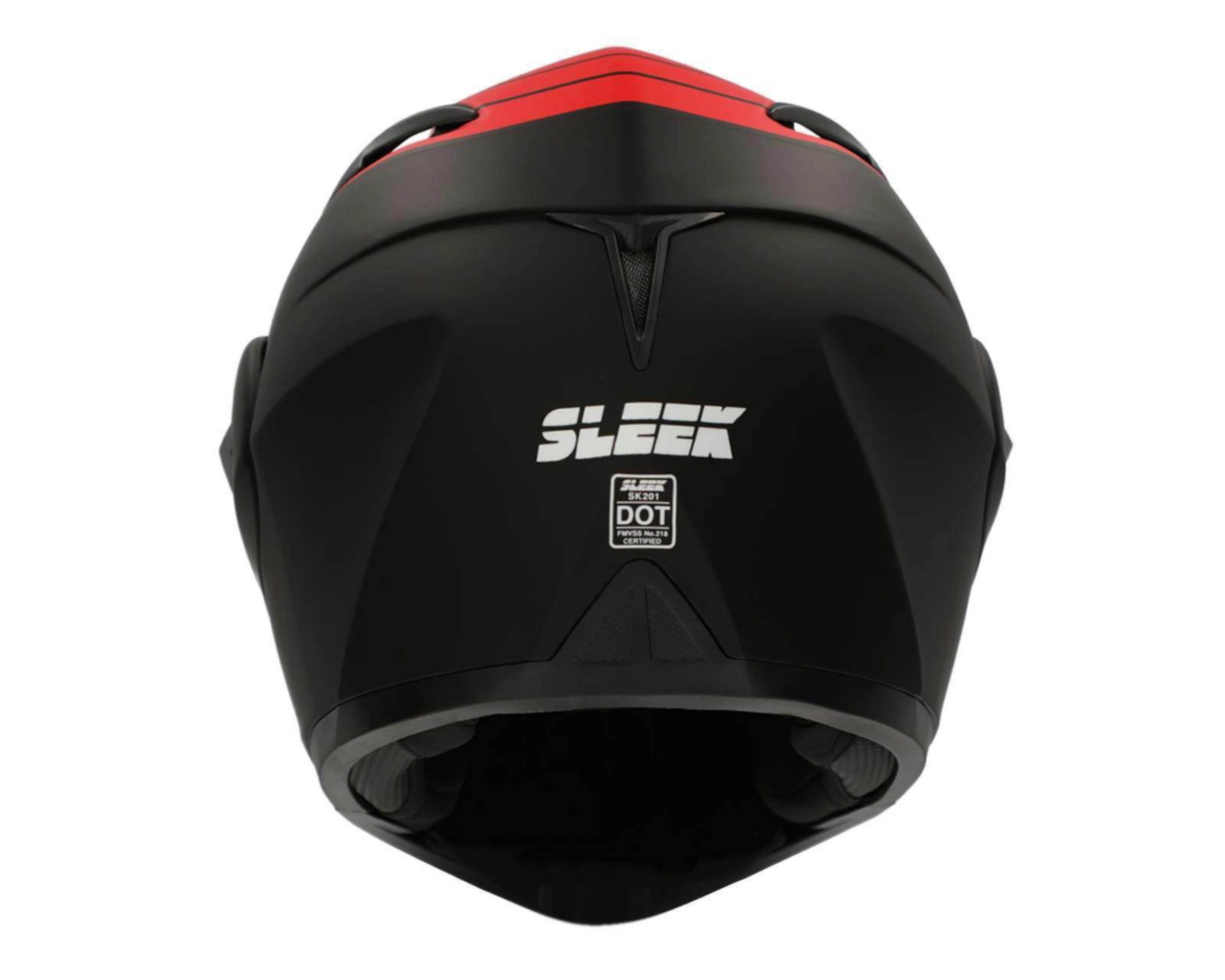 Foto 6 pulgar | Casco para Motociclista Sleek Grande Negro