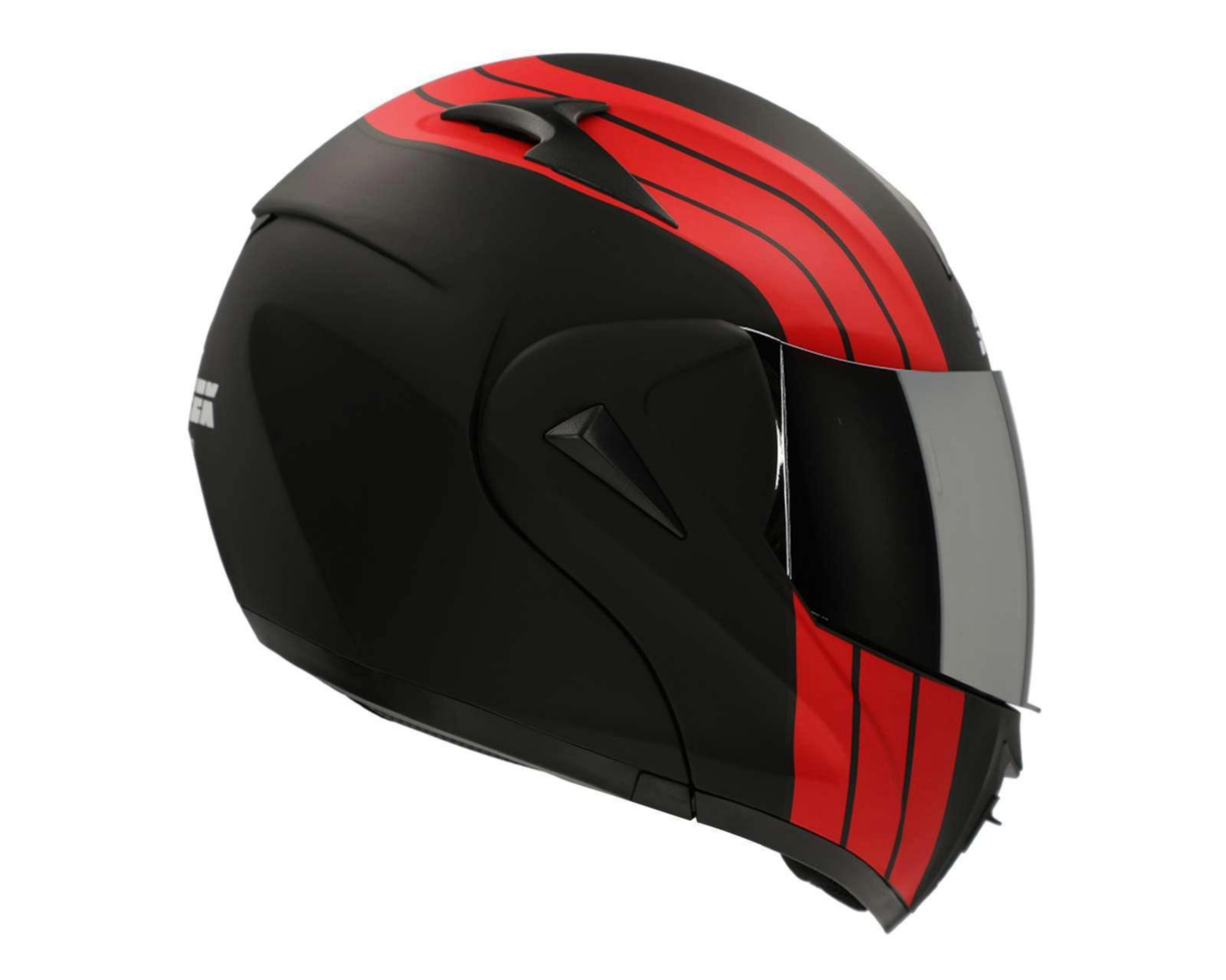 Foto 7 pulgar | Casco para Motociclista Sleek Grande Negro