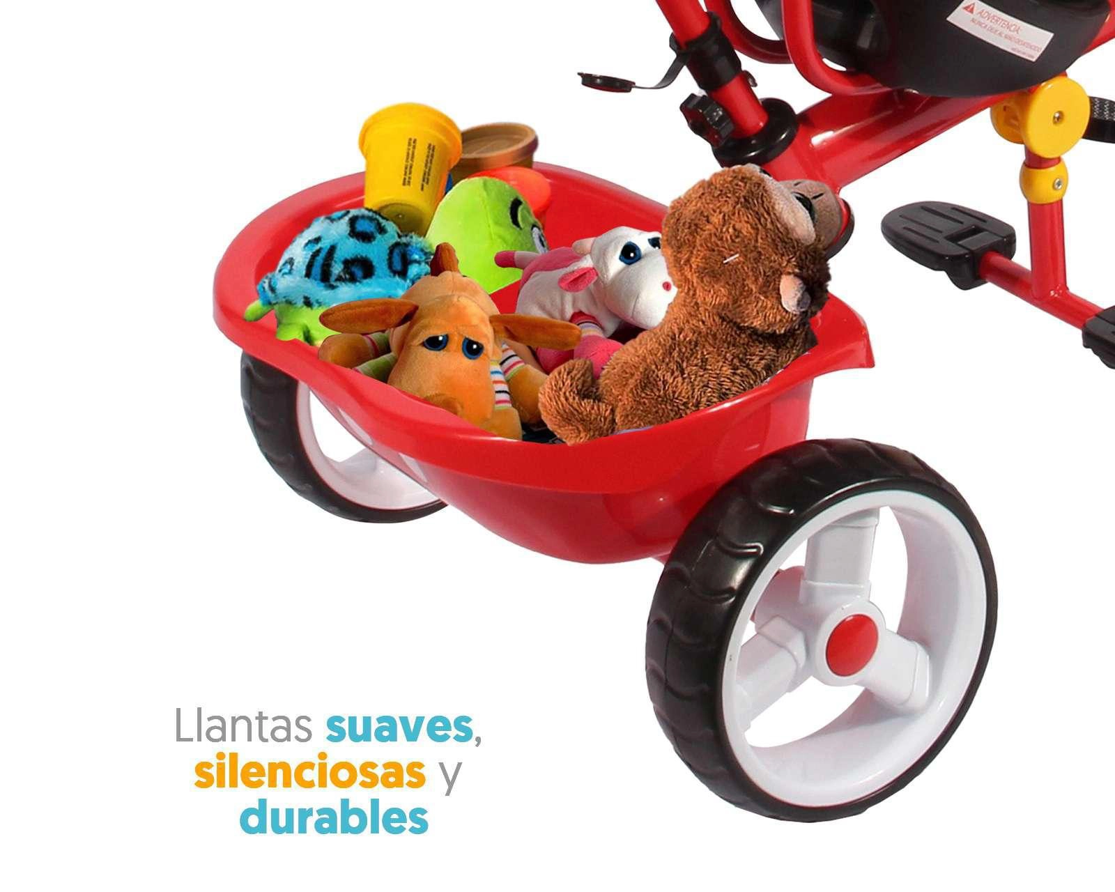 Foto 5 pulgar | Triciclo Etapas Flying Wheel Mickey Mouse 3 en 1