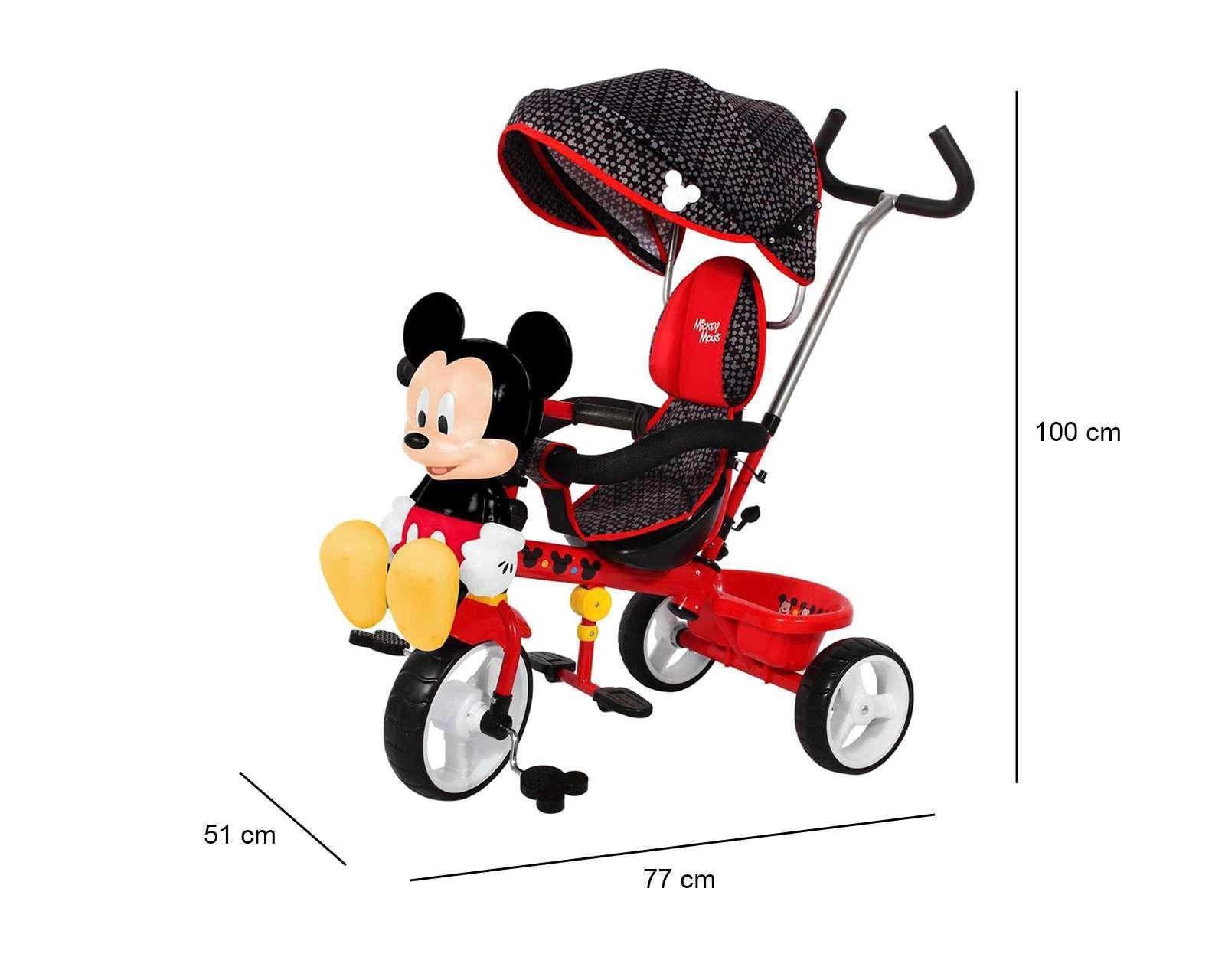 Foto 7 pulgar | Triciclo Etapas Flying Wheel Mickey Mouse 3 en 1