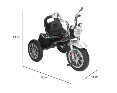 Foto 5 | Triciclo Prinsel Negro