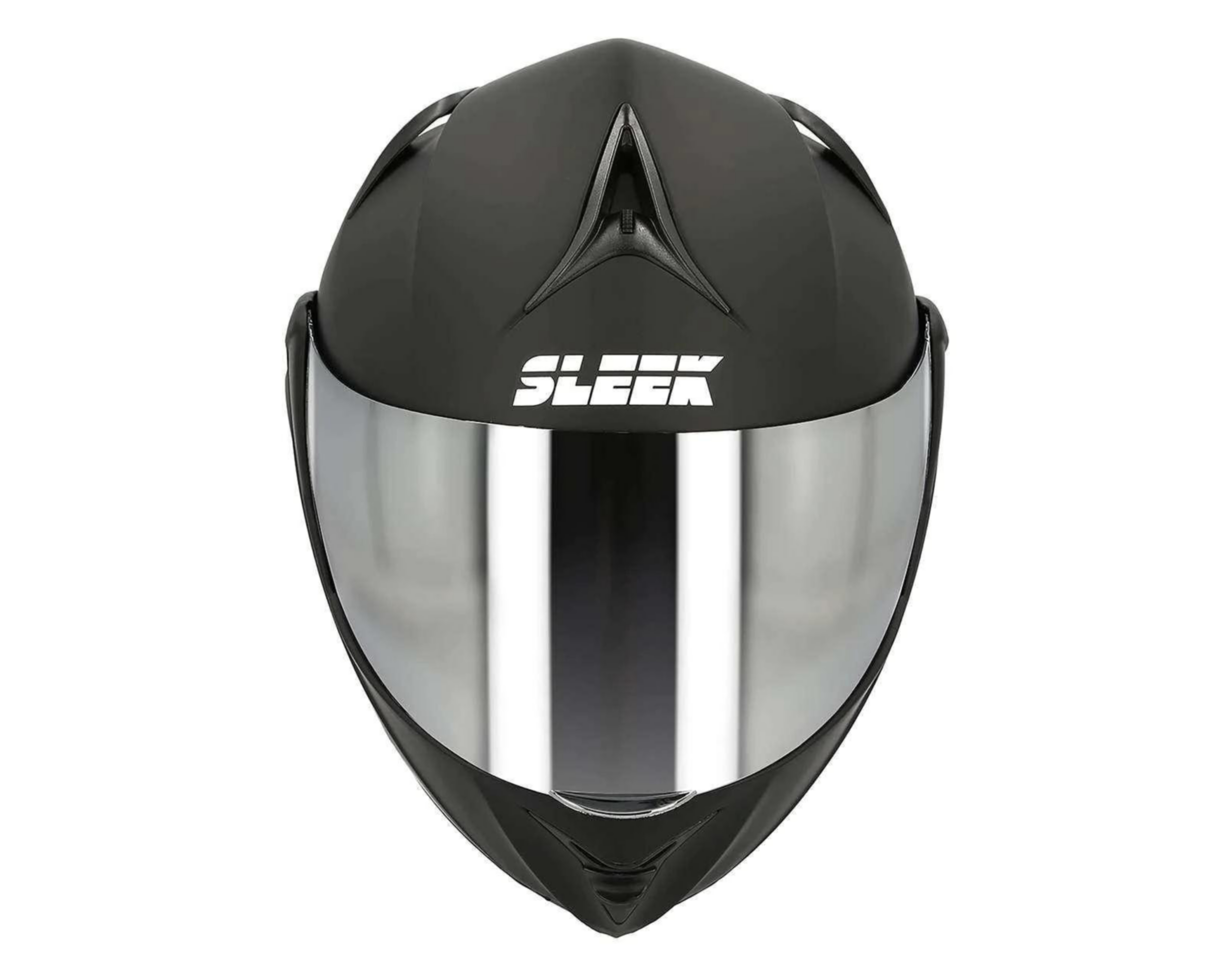 Foto 7 pulgar | Casco para Motociclista Sleek Extragrande Doble Visor Negro