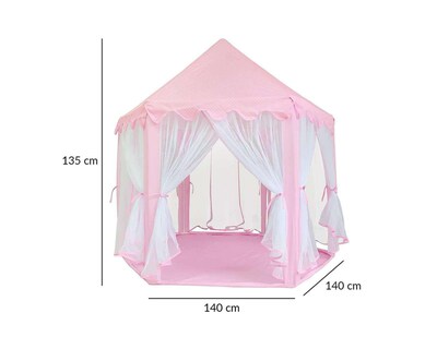 Foto 5 | Carpa Castillo de Princesas Funzone Rosa