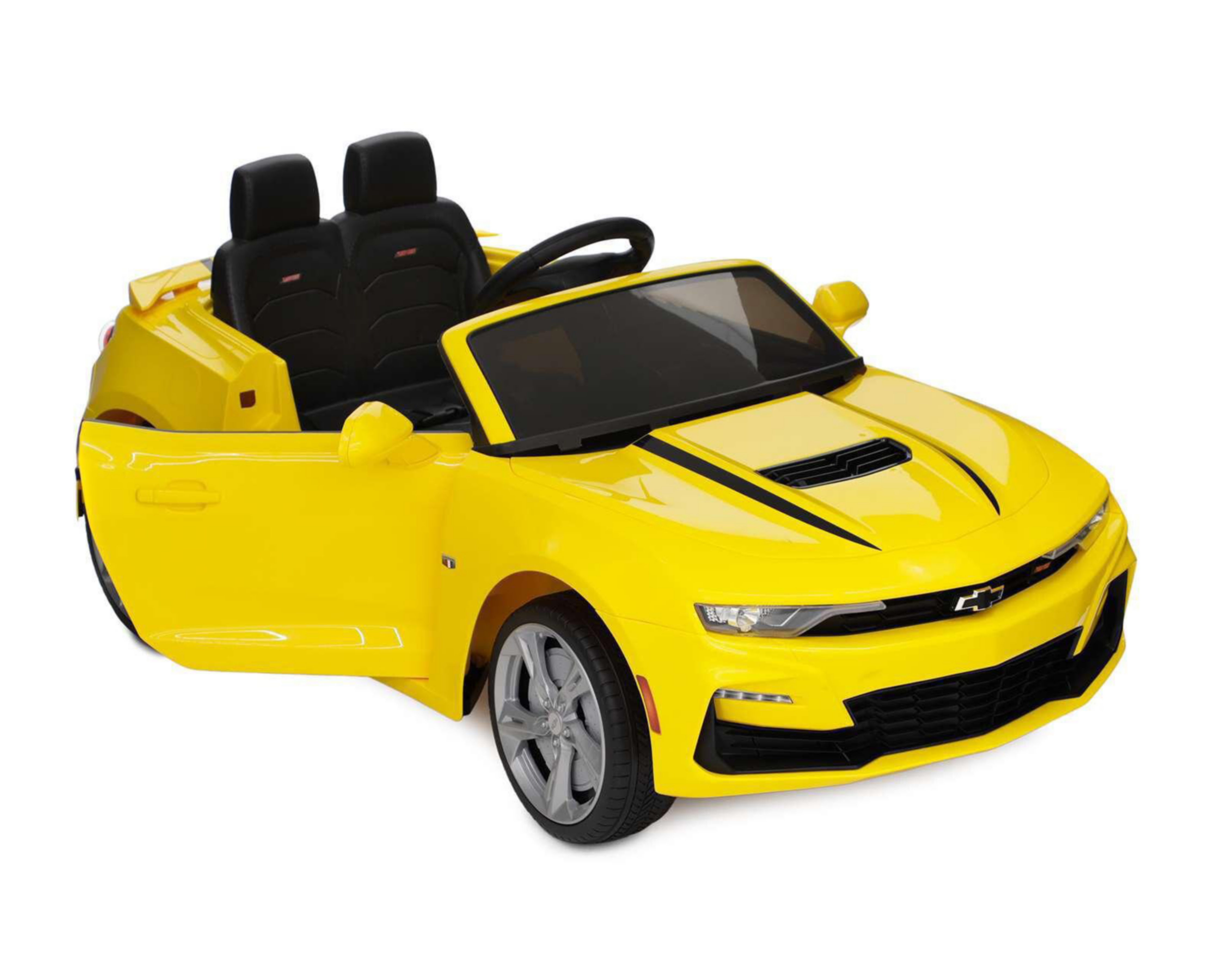 Foto 2 pulgar | Montable Eléctrico Chevrolet Camaro Amarillo