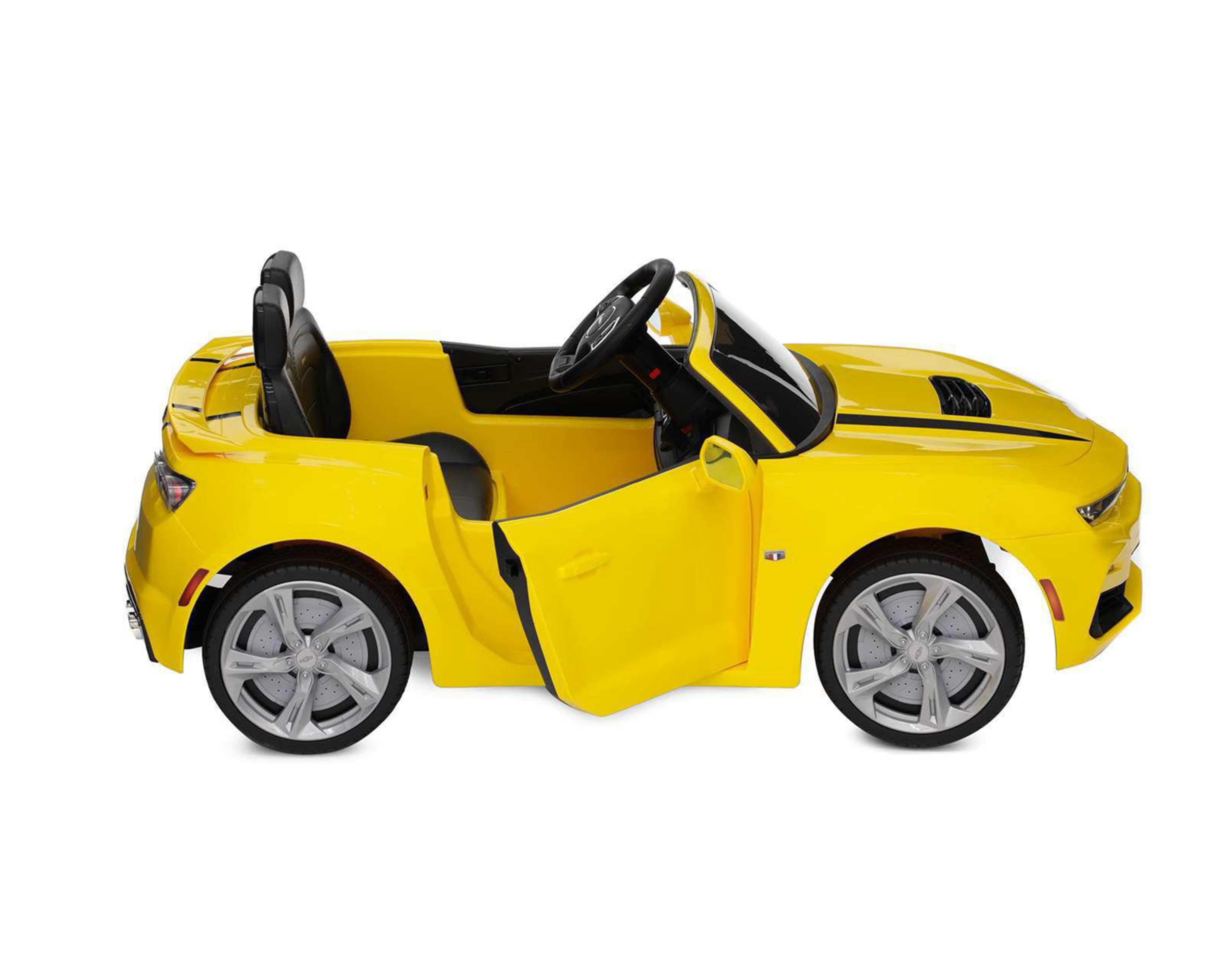 Foto 5 pulgar | Montable Eléctrico Chevrolet Camaro Amarillo