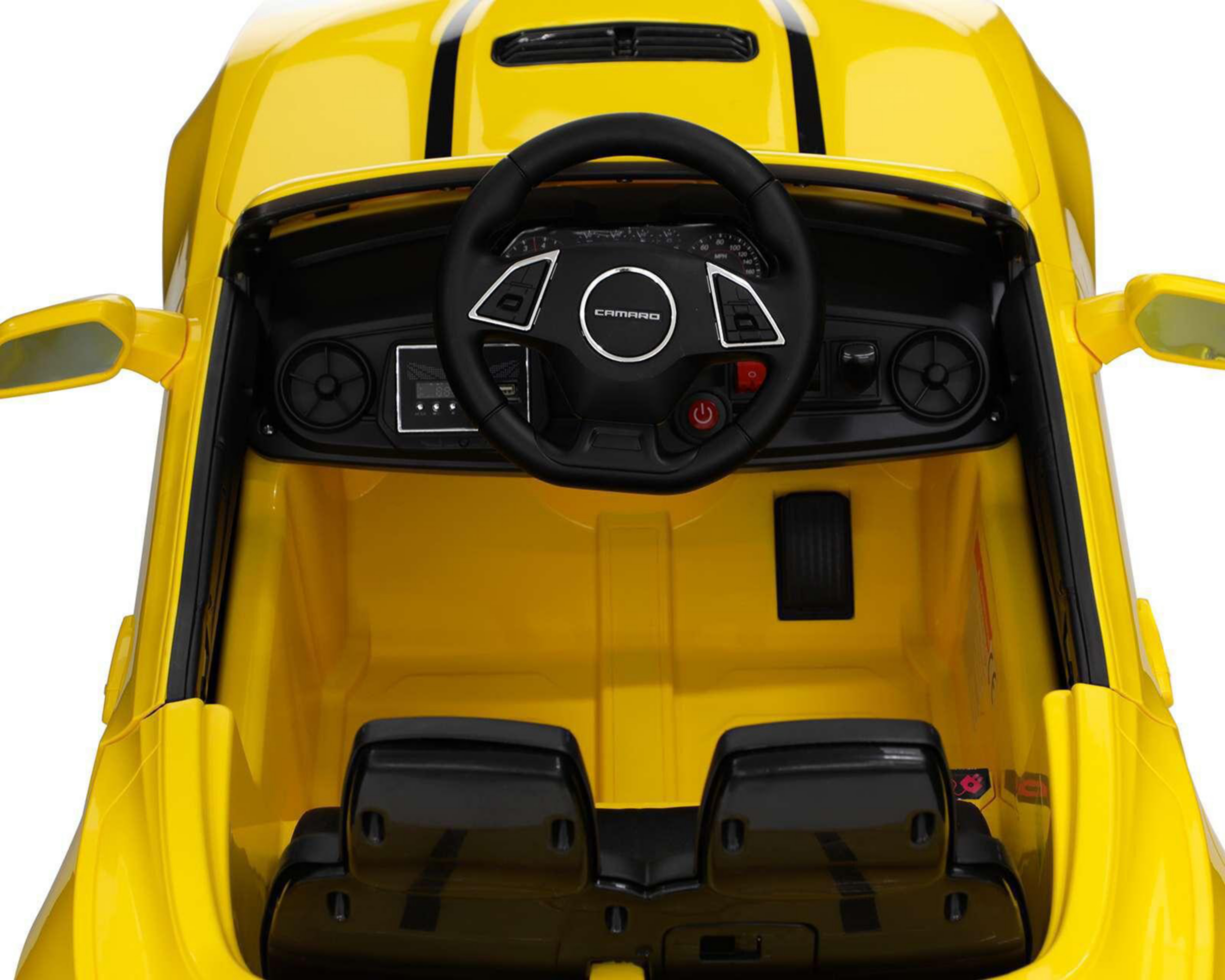 Foto 6 pulgar | Montable Eléctrico Chevrolet Camaro Amarillo