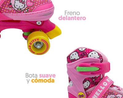 Foto 2 | Patines Apache Hello Kitty Rosa Tallas 19-22