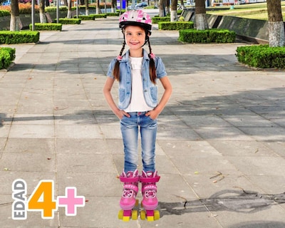 Foto 4 | Patines Apache Hello Kitty Rosa Tallas 19-22